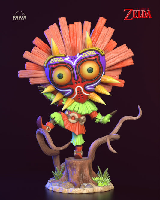 Chibi Skull Kid resin figure