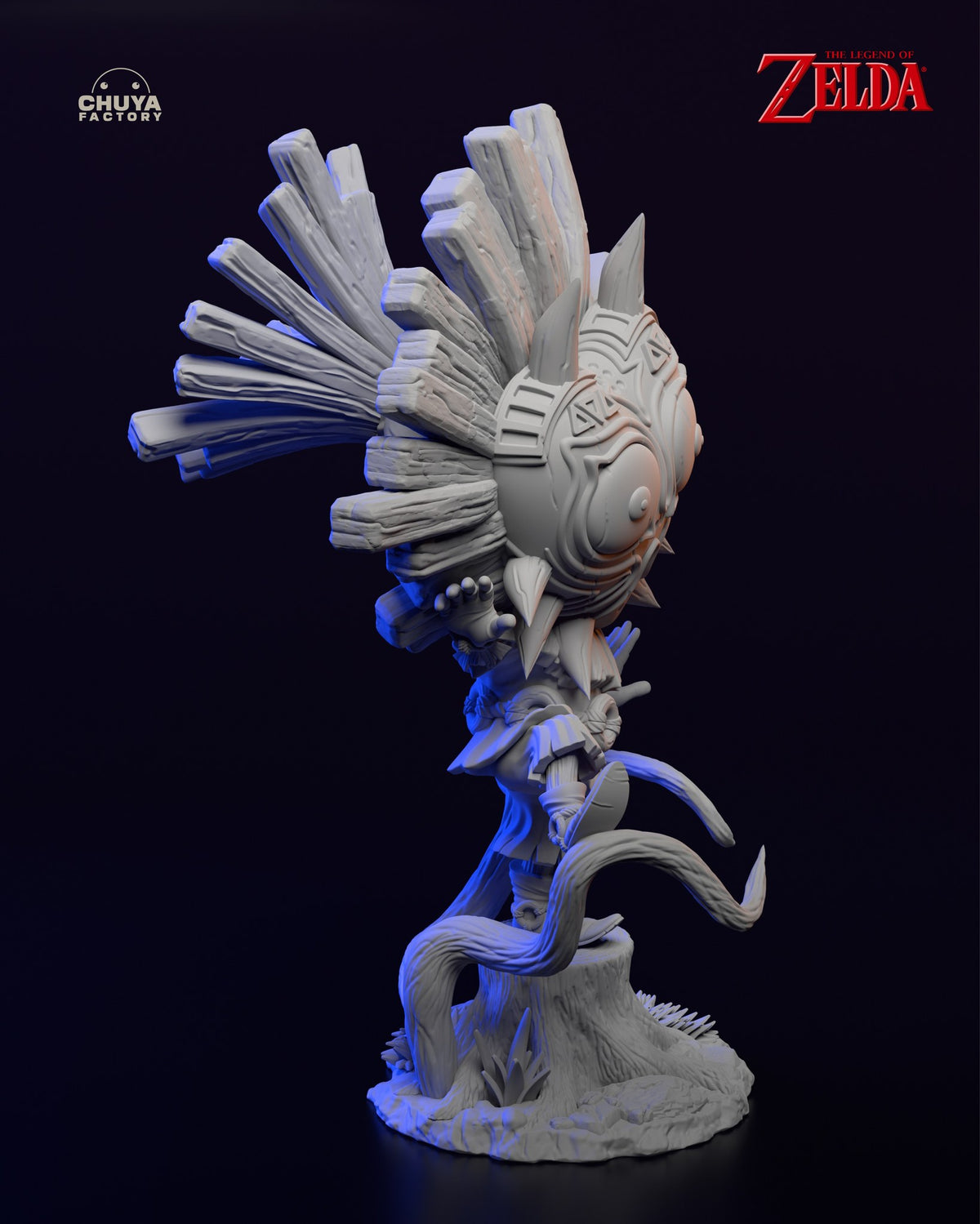 Chibi Skull Kid resin figure