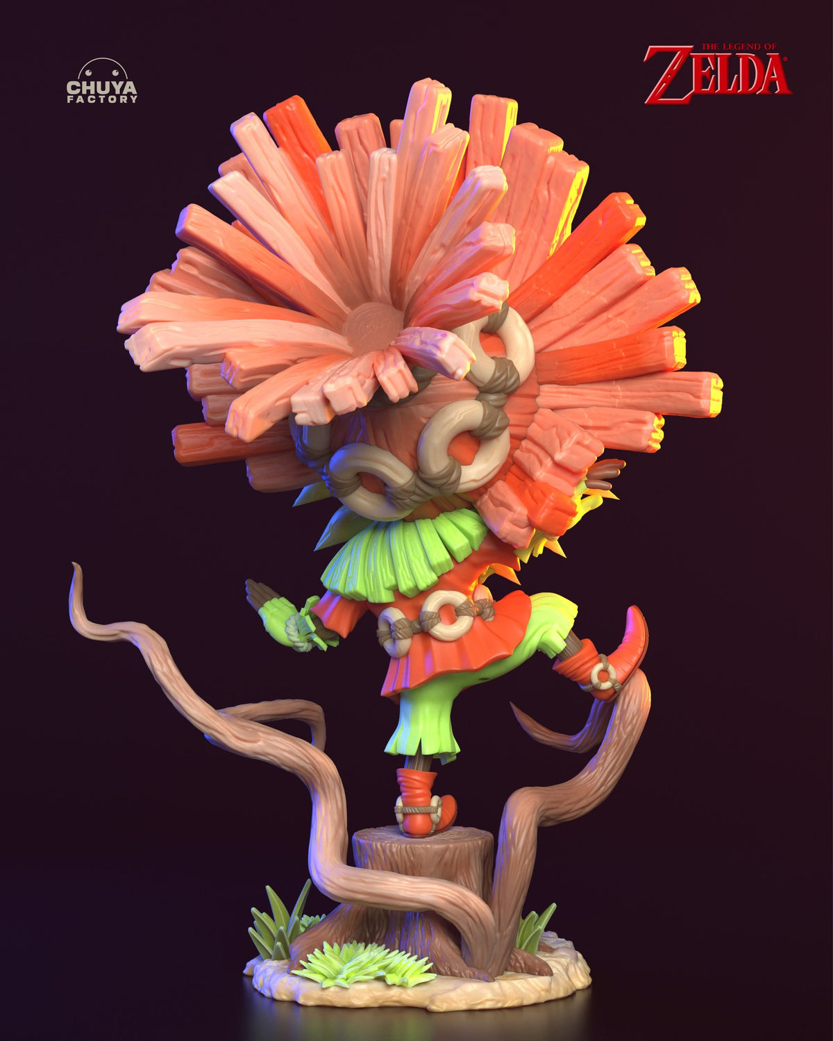 Chibi Skull Kid resin figure