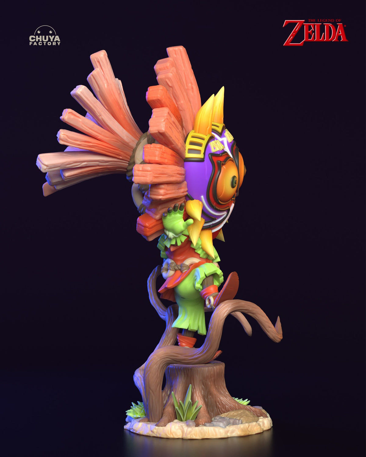 Chibi Skull Kid resin figure