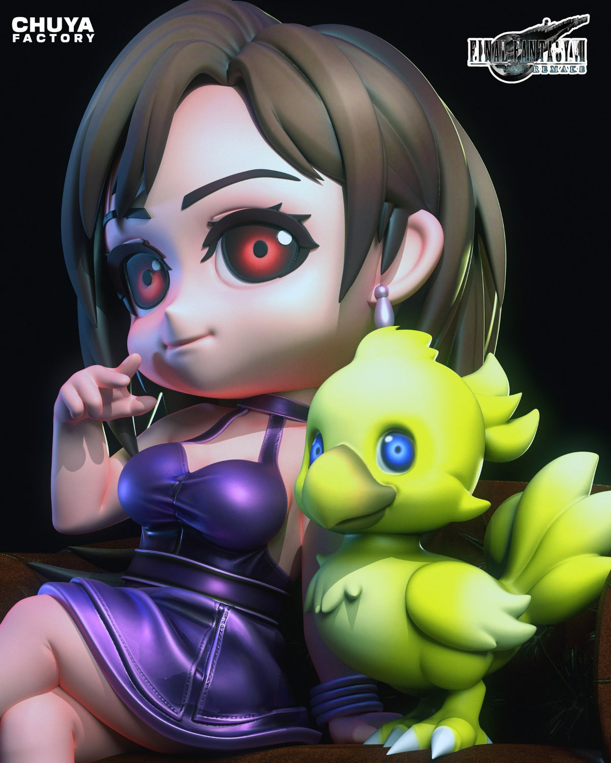 Chibi Tifa Lockheart resin figure