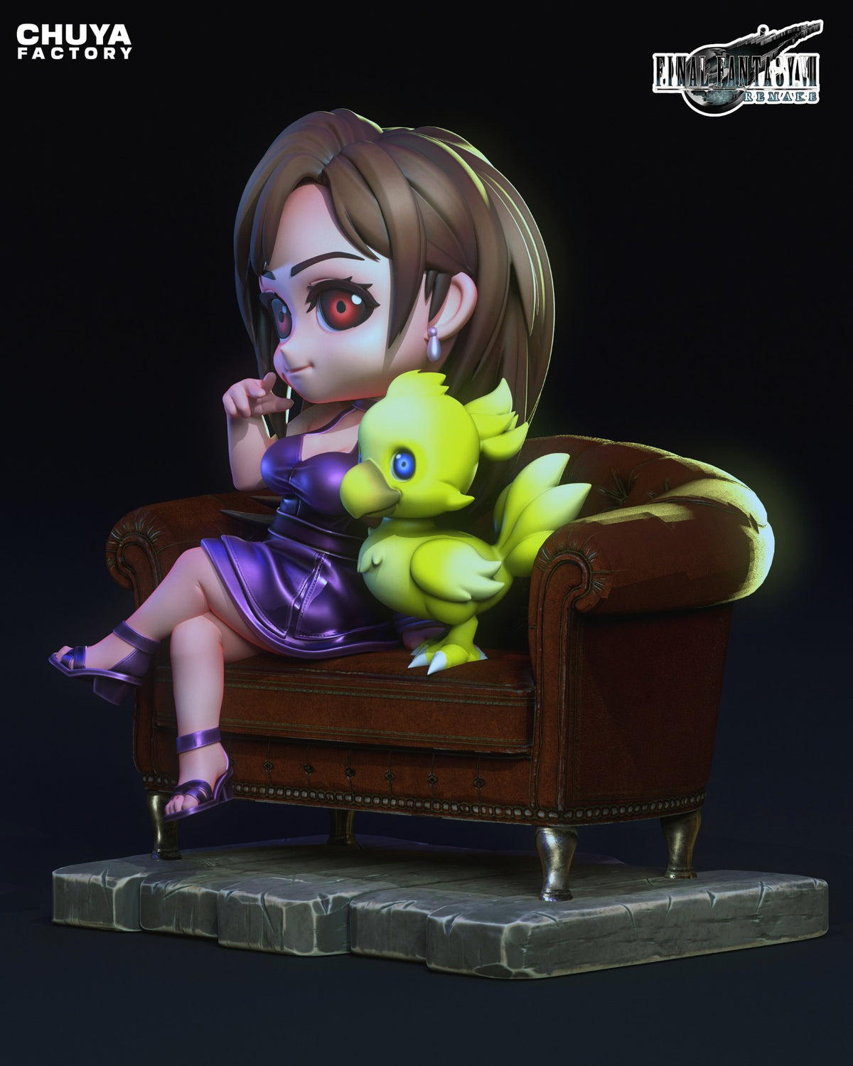 Chibi Tifa Lockheart resin figure