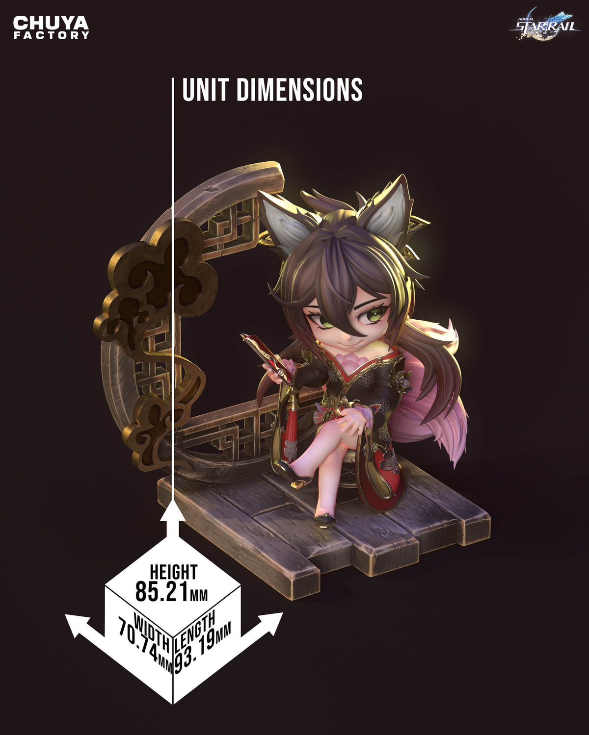 Chibi Tingyun resin figure