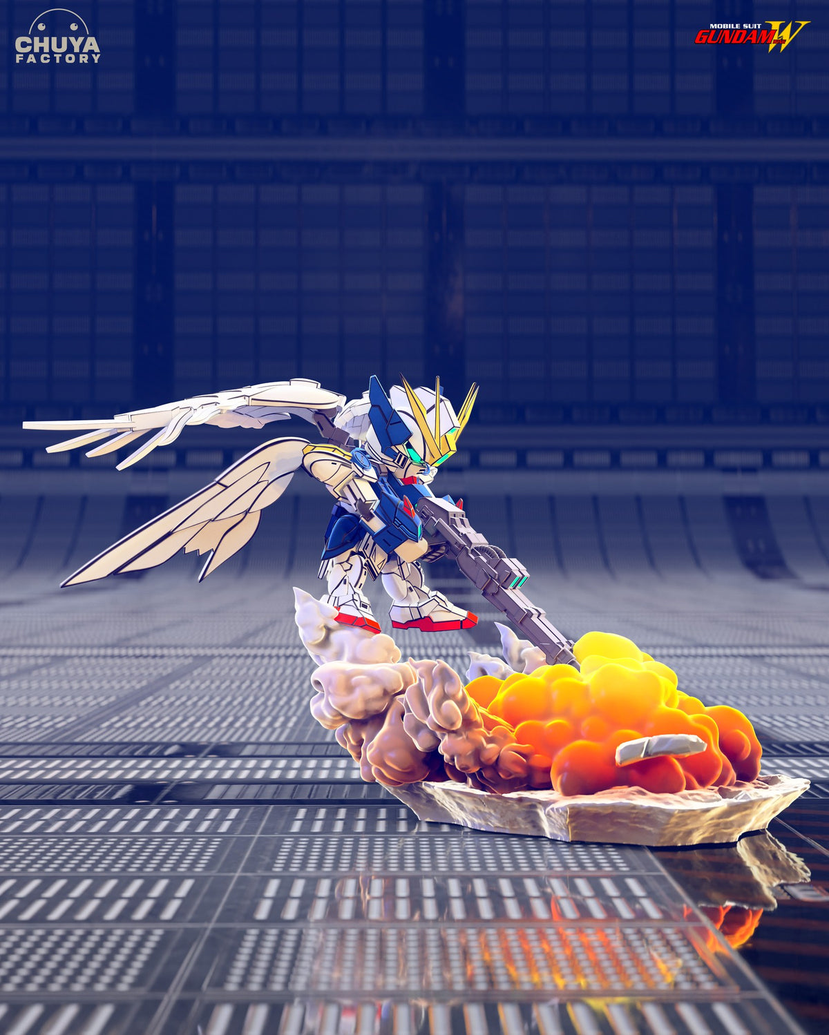 Chibi Wing Zero resin figure