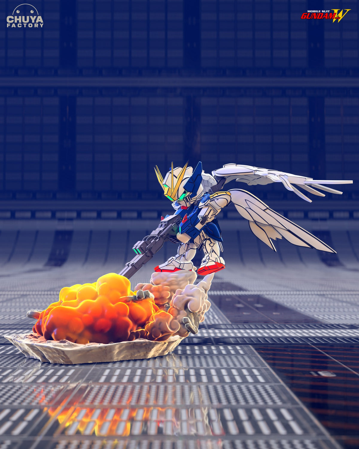 Chibi Wing Zero resin figure