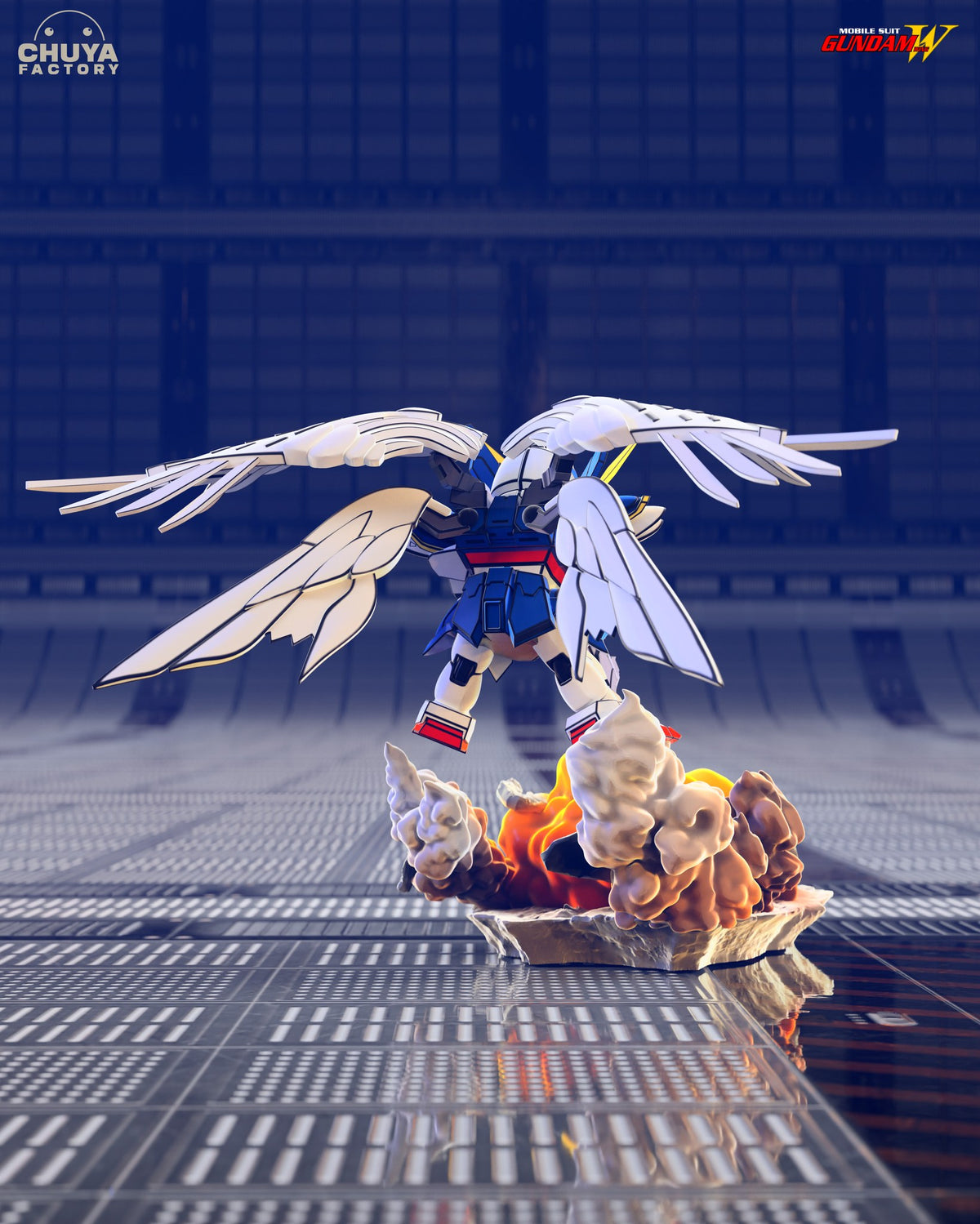 Chibi Wing Zero resin figure