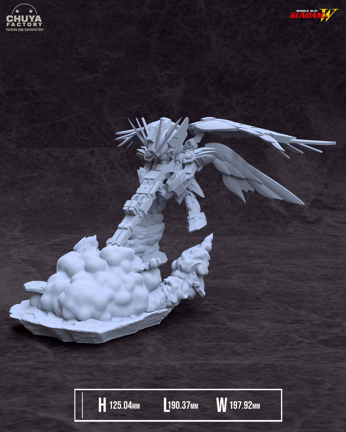 Chibi Wing Zero resin figure