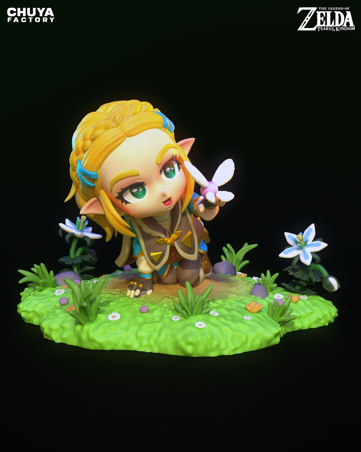 Chibi Zelda resin figure