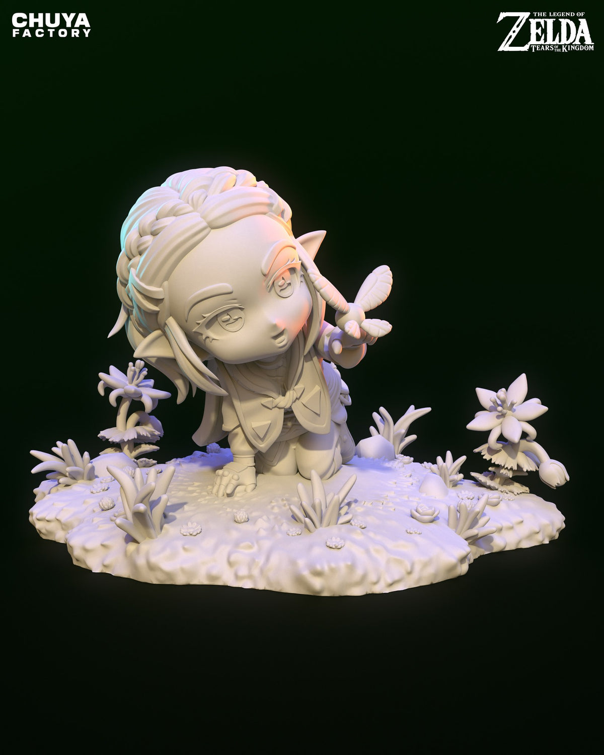 Chibi Zelda resin figure