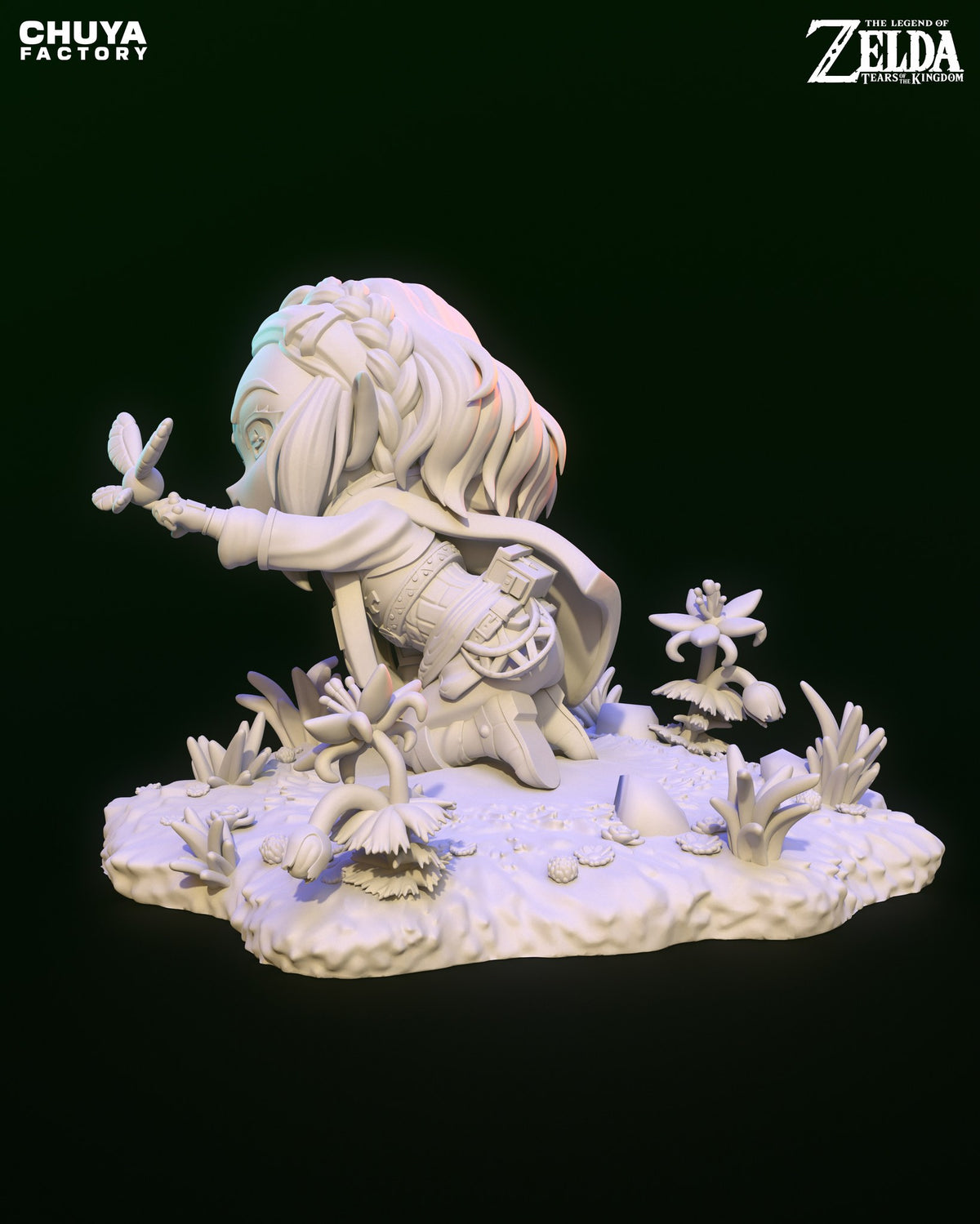 Chibi Zelda resin figure