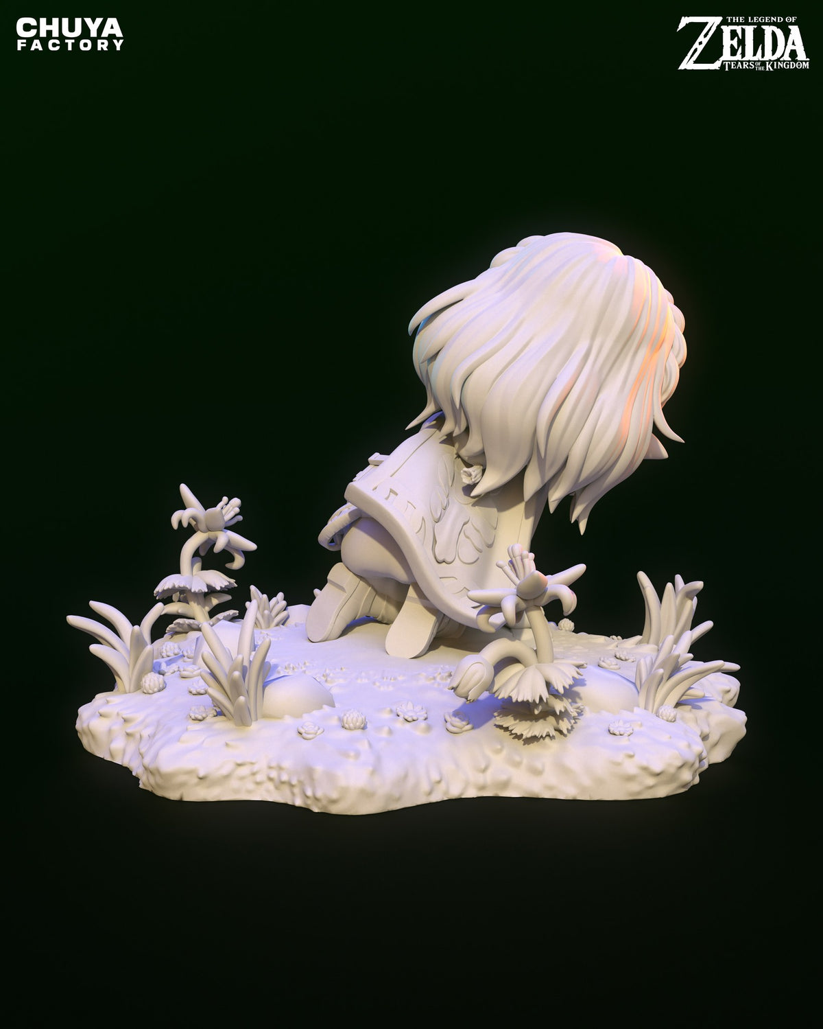 Chibi Zelda resin figure