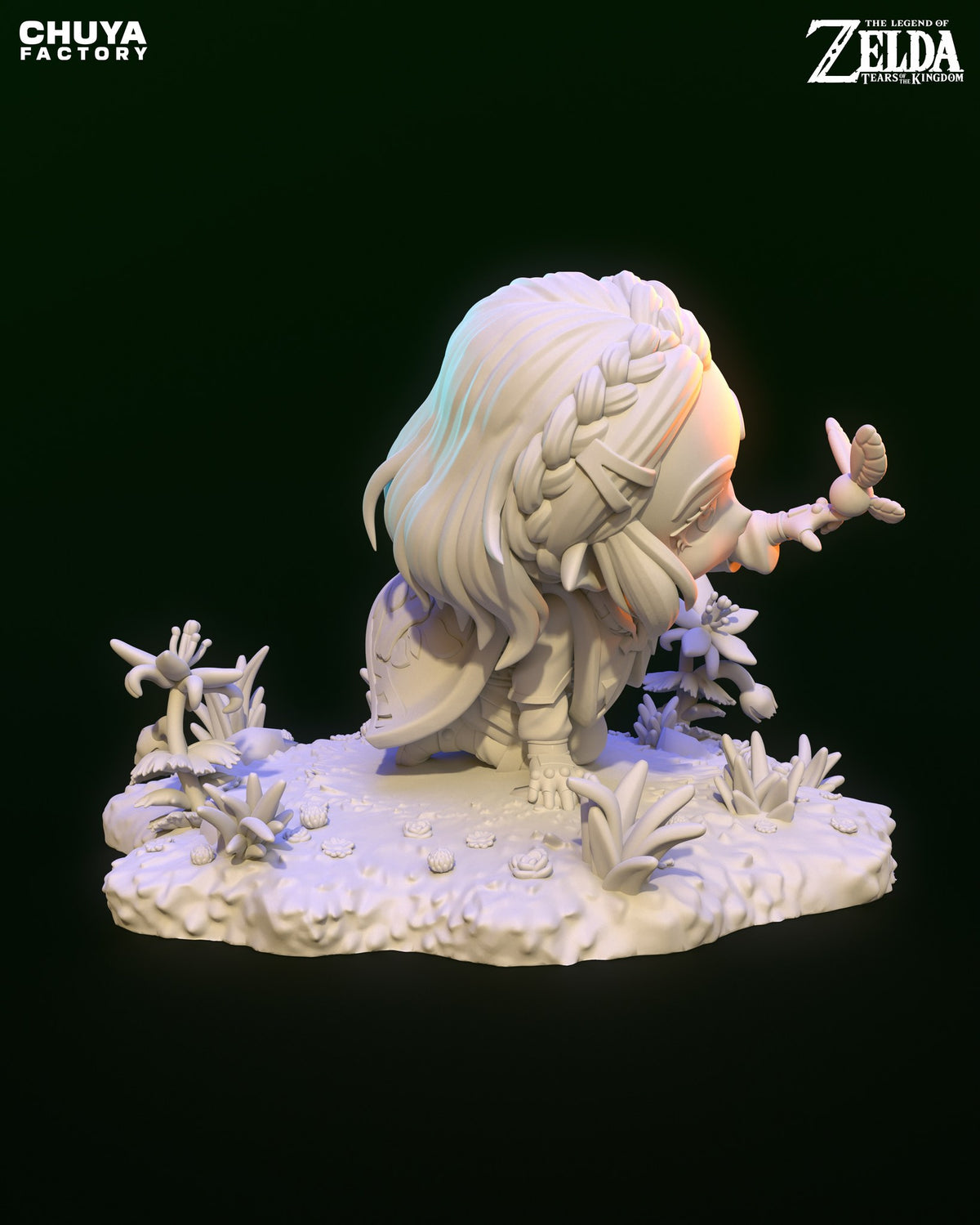 Chibi Zelda resin figure