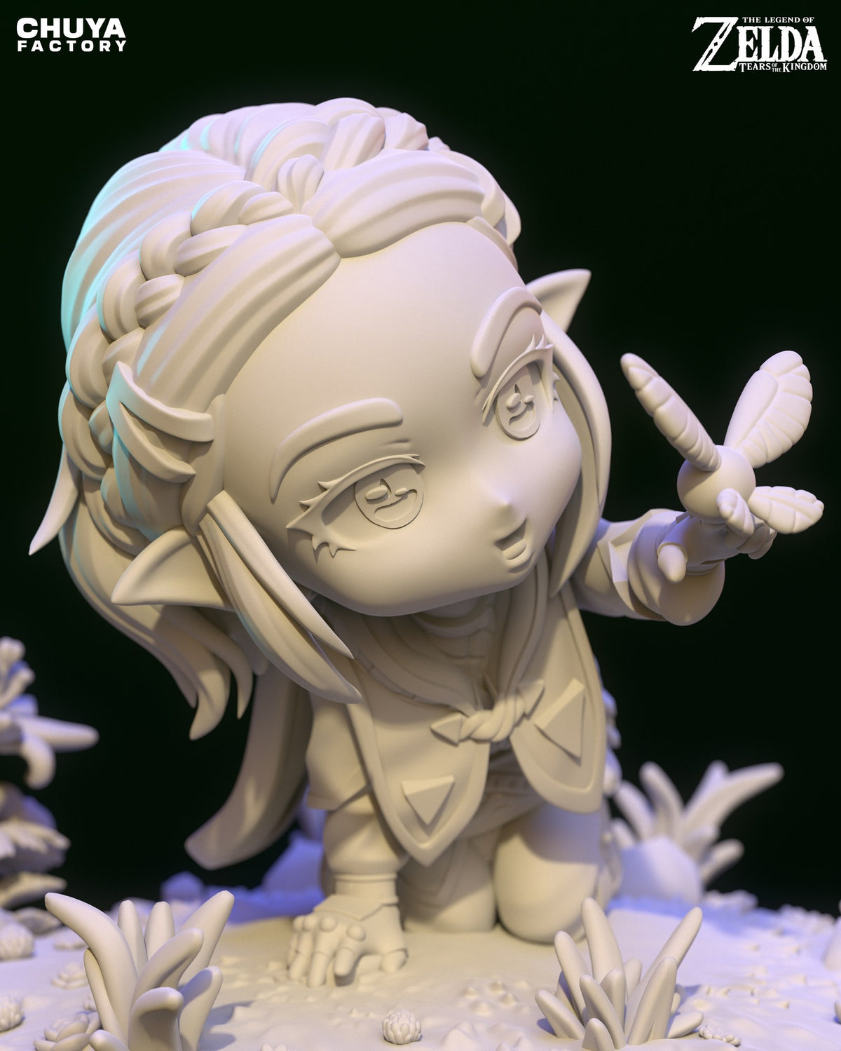 Chibi Zelda resin figure