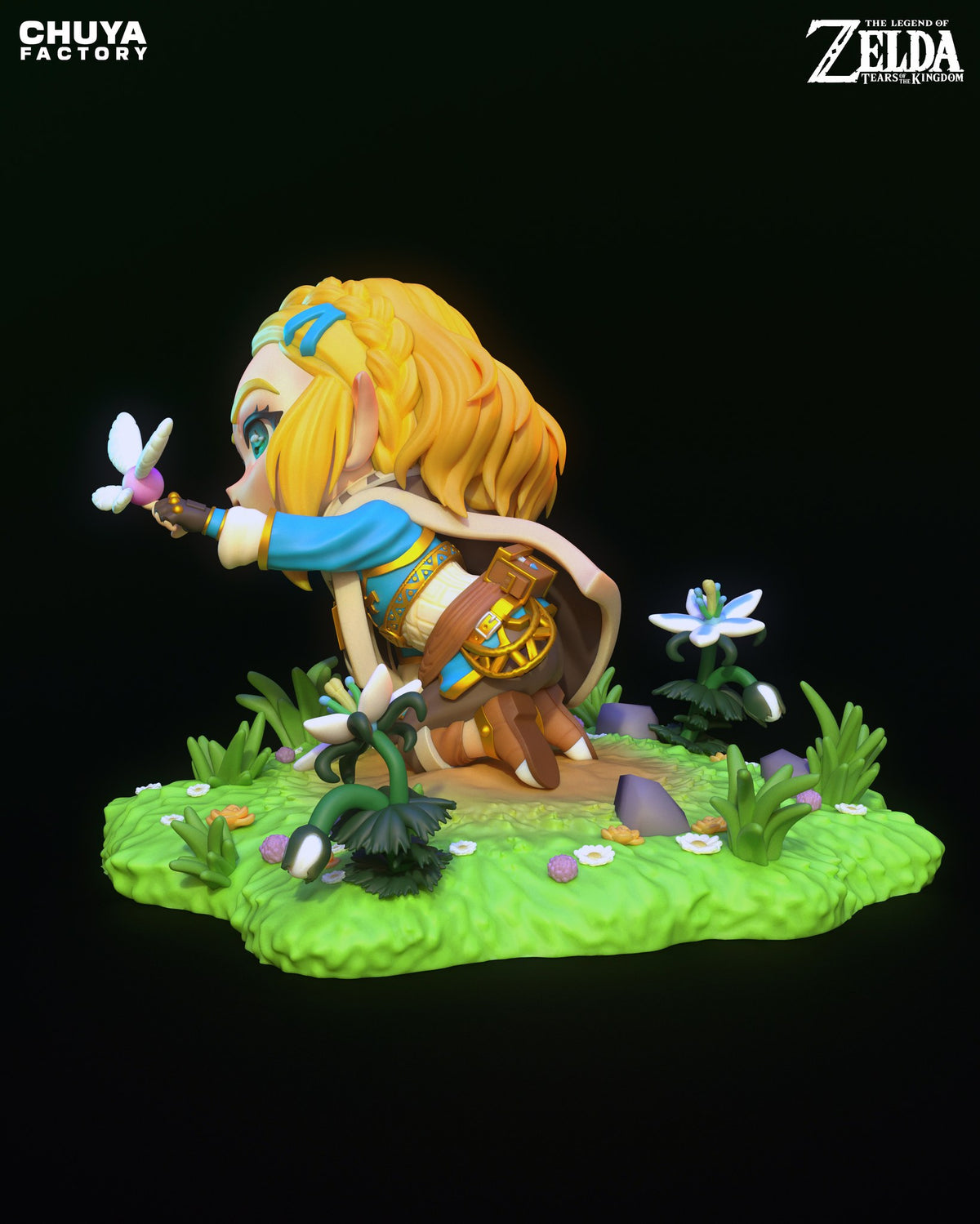 Chibi Zelda resin figure