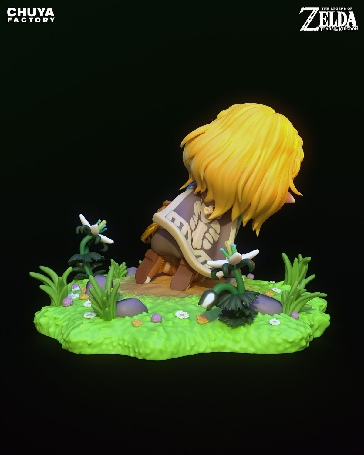 Chibi Zelda resin figure