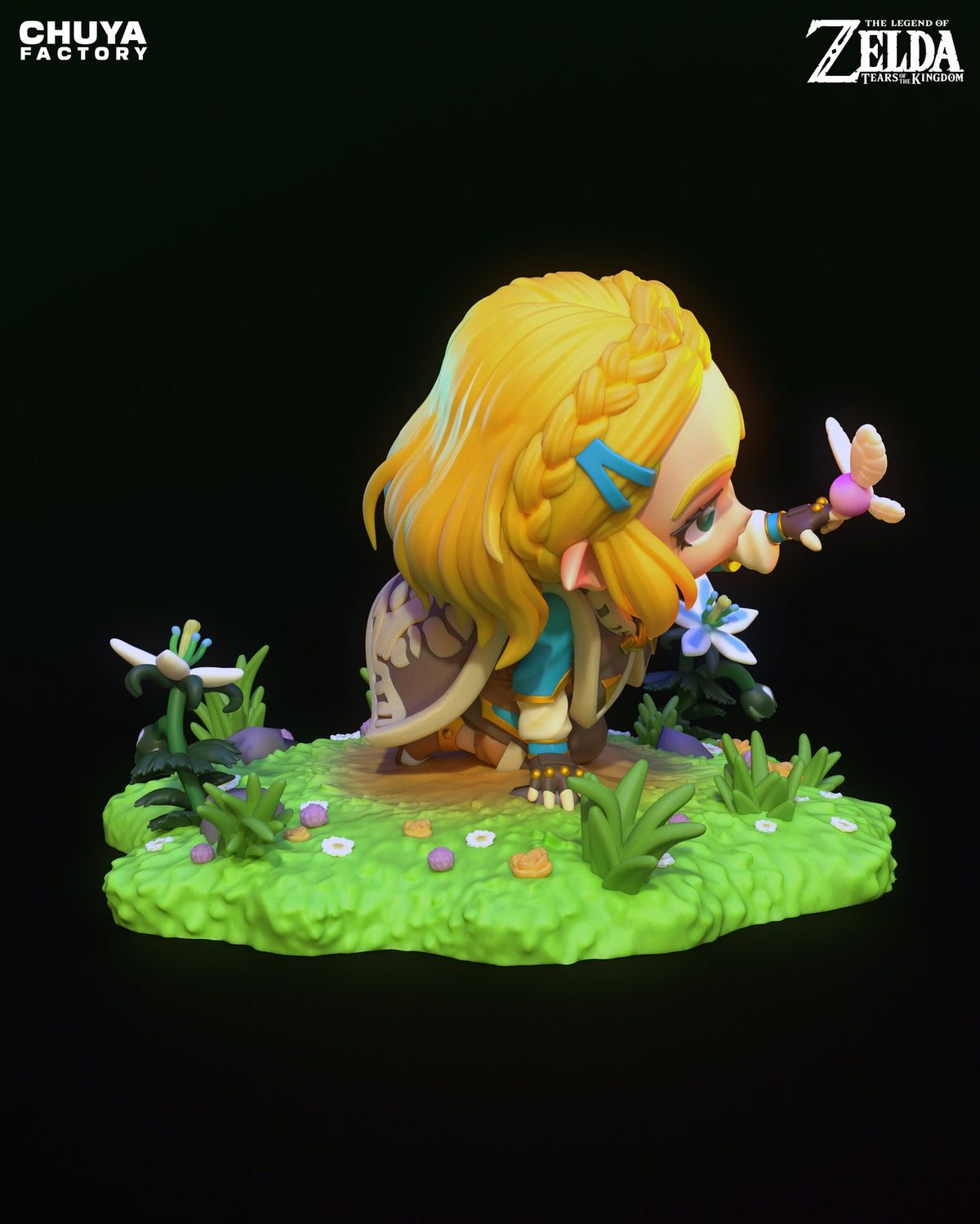 Chibi Zelda resin figure