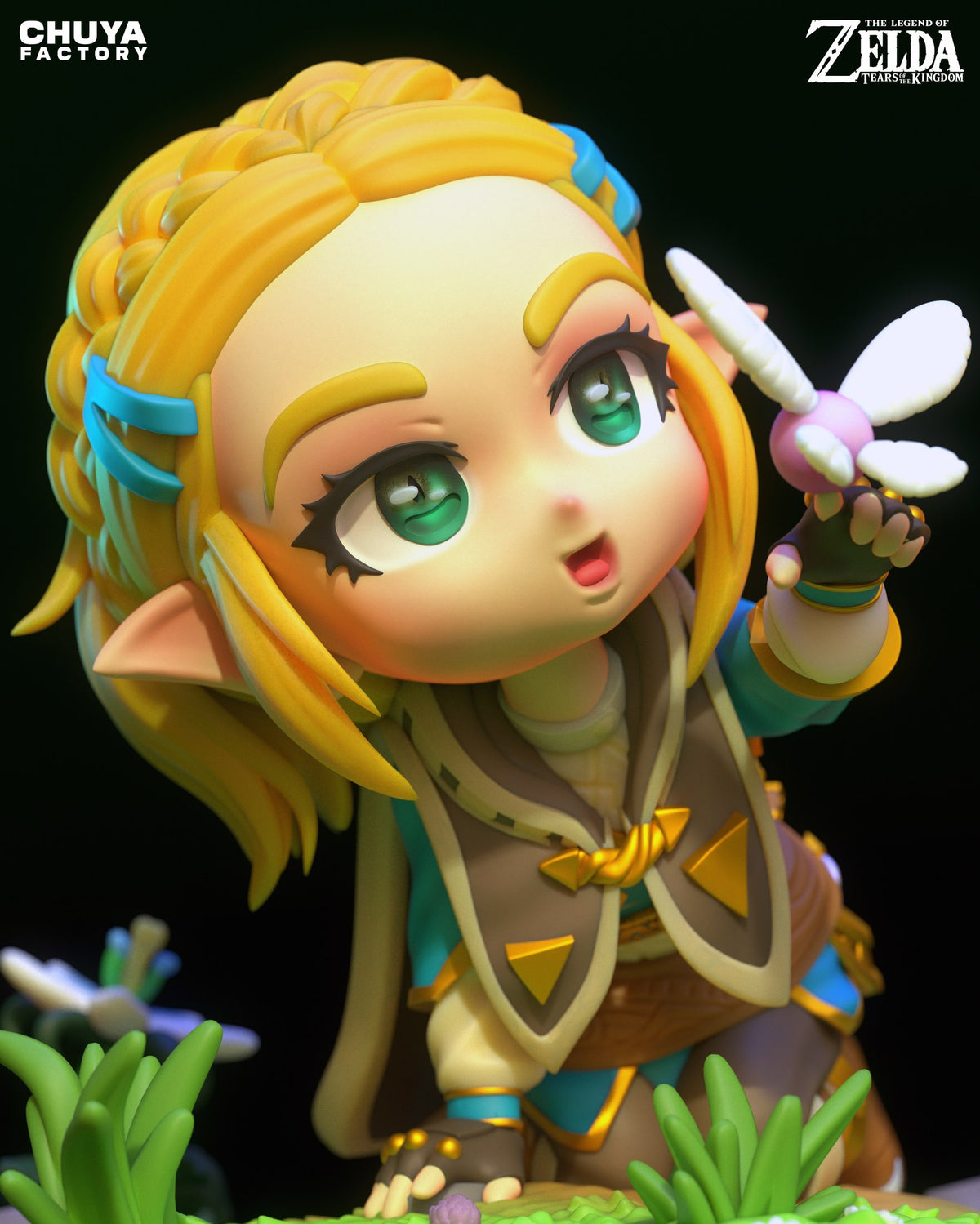 Chibi Zelda resin figure