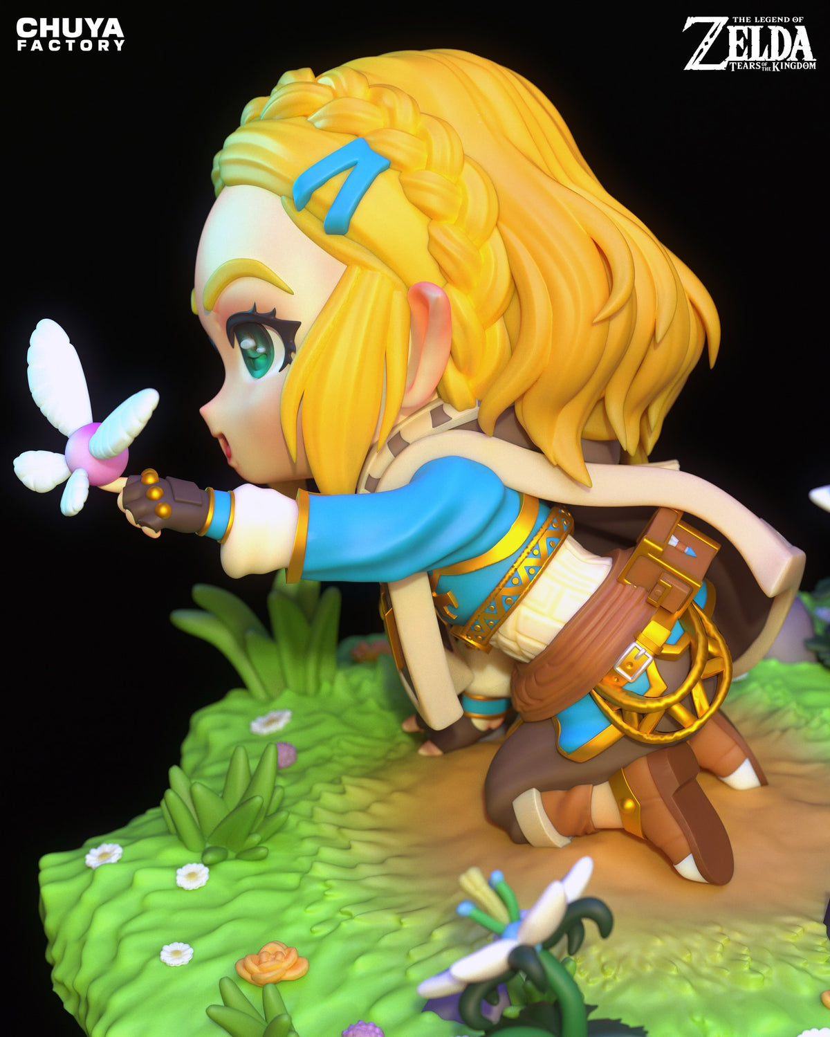 Chibi Zelda resin figure