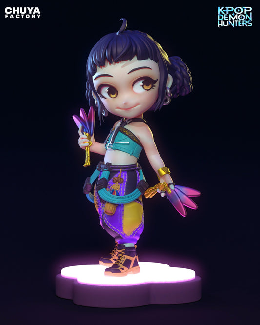 Chibi Zoey resin figure