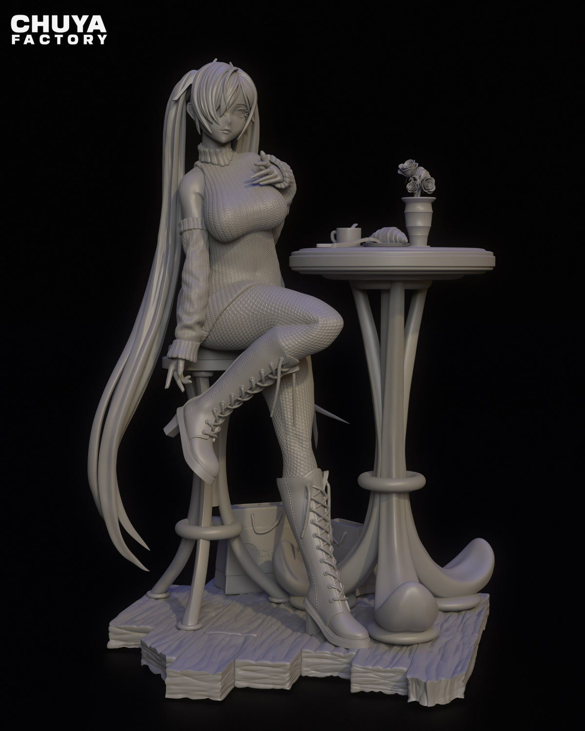 Cinderella resin figure