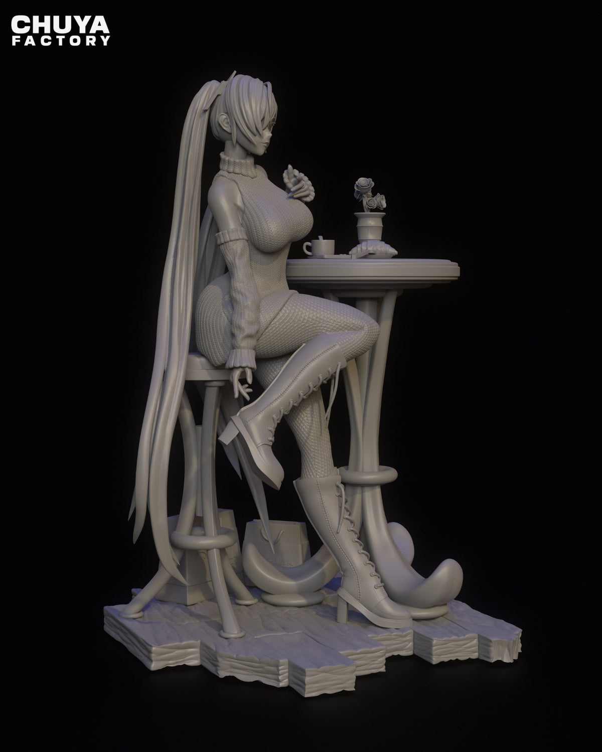 Cinderella resin figure