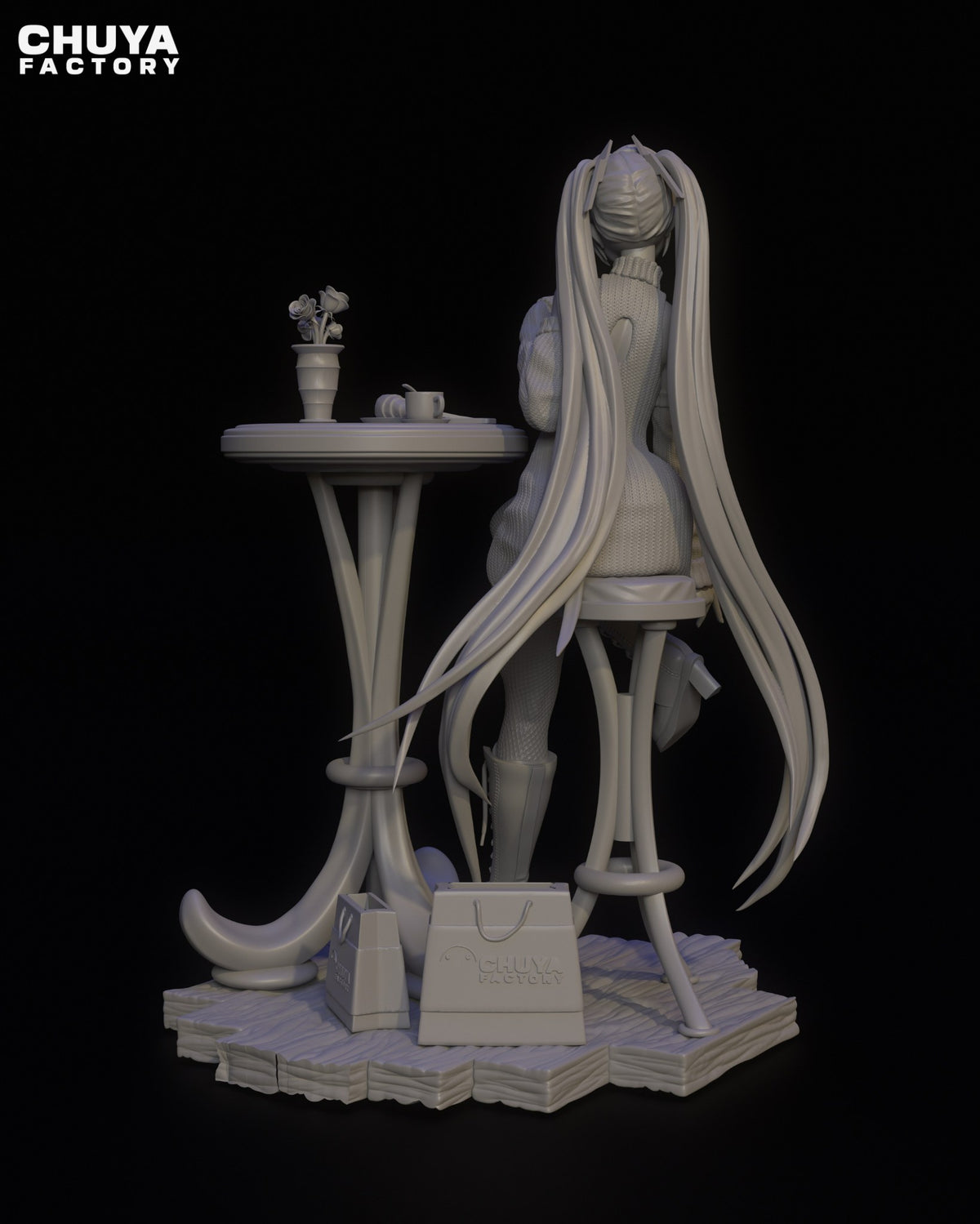 Cinderella resin figure