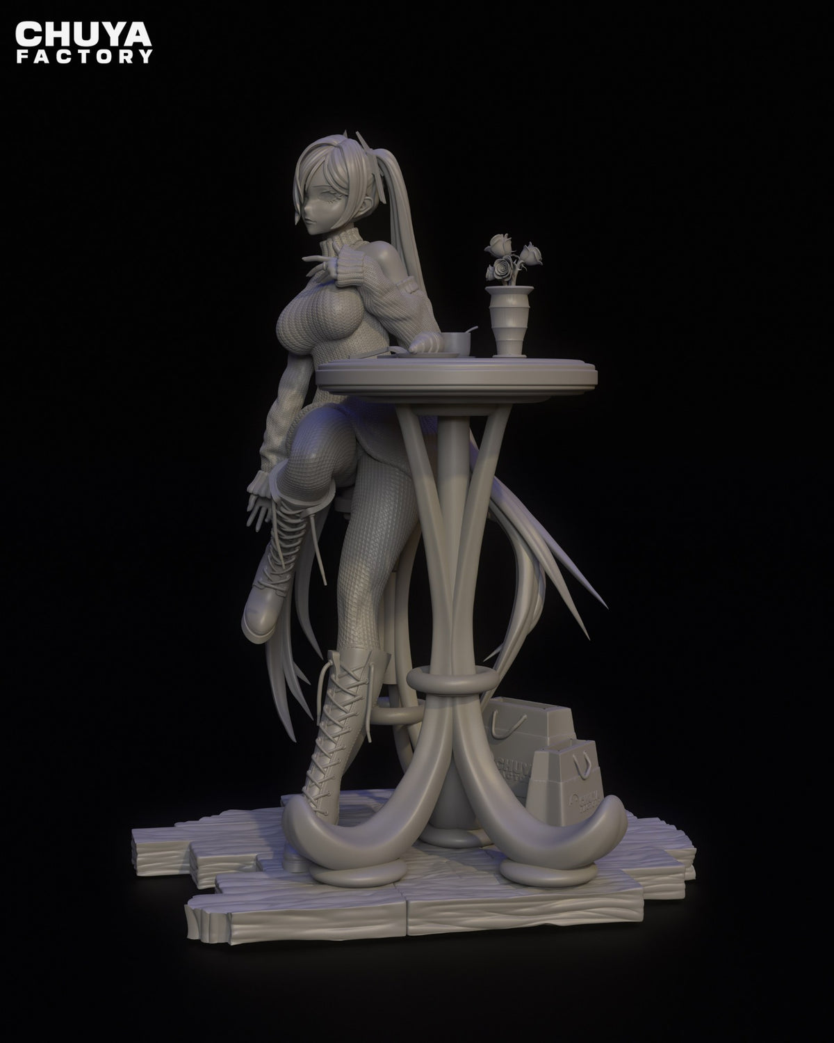 Cinderella resin figure