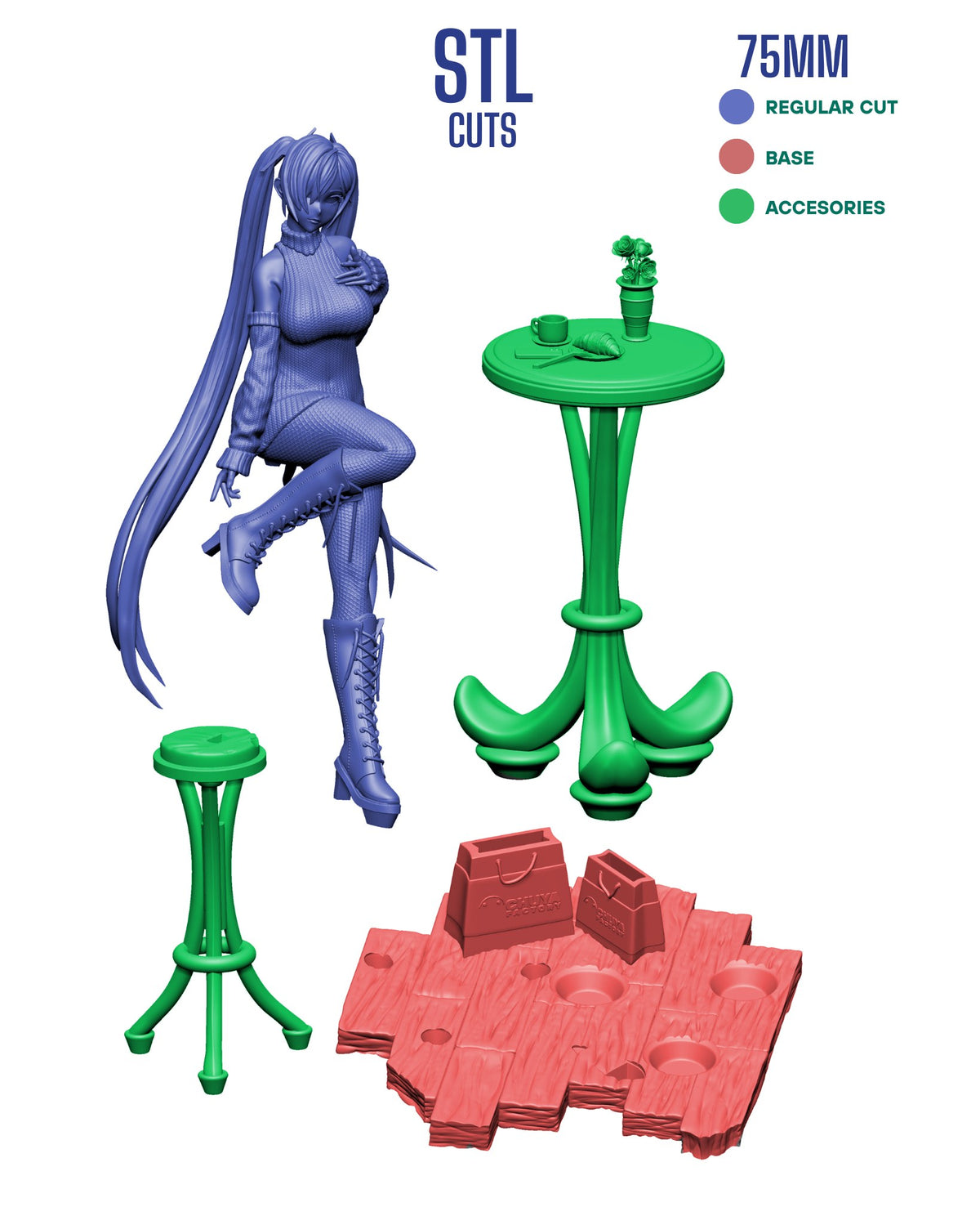 Cinderella resin figure