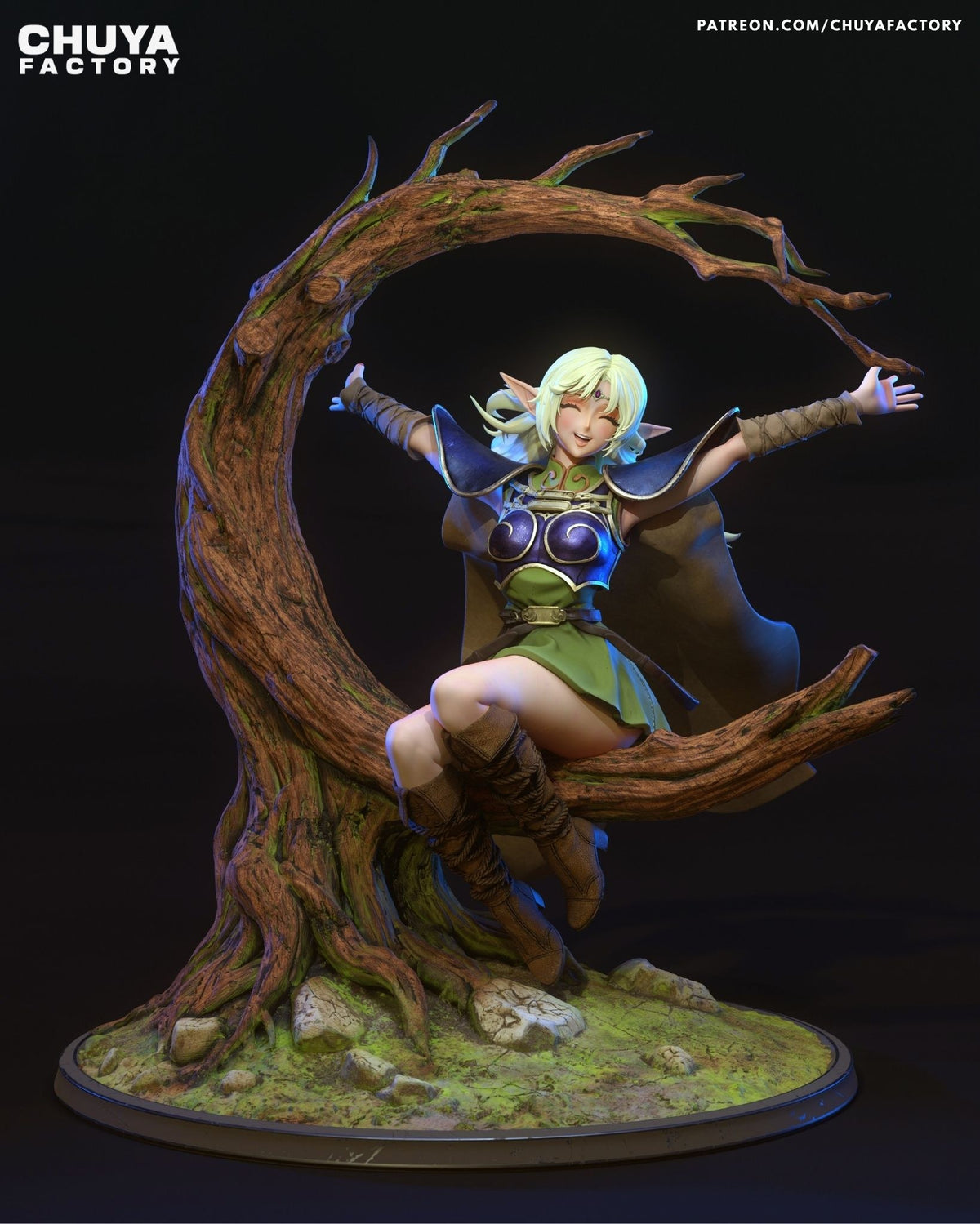 Deedlit resin figure