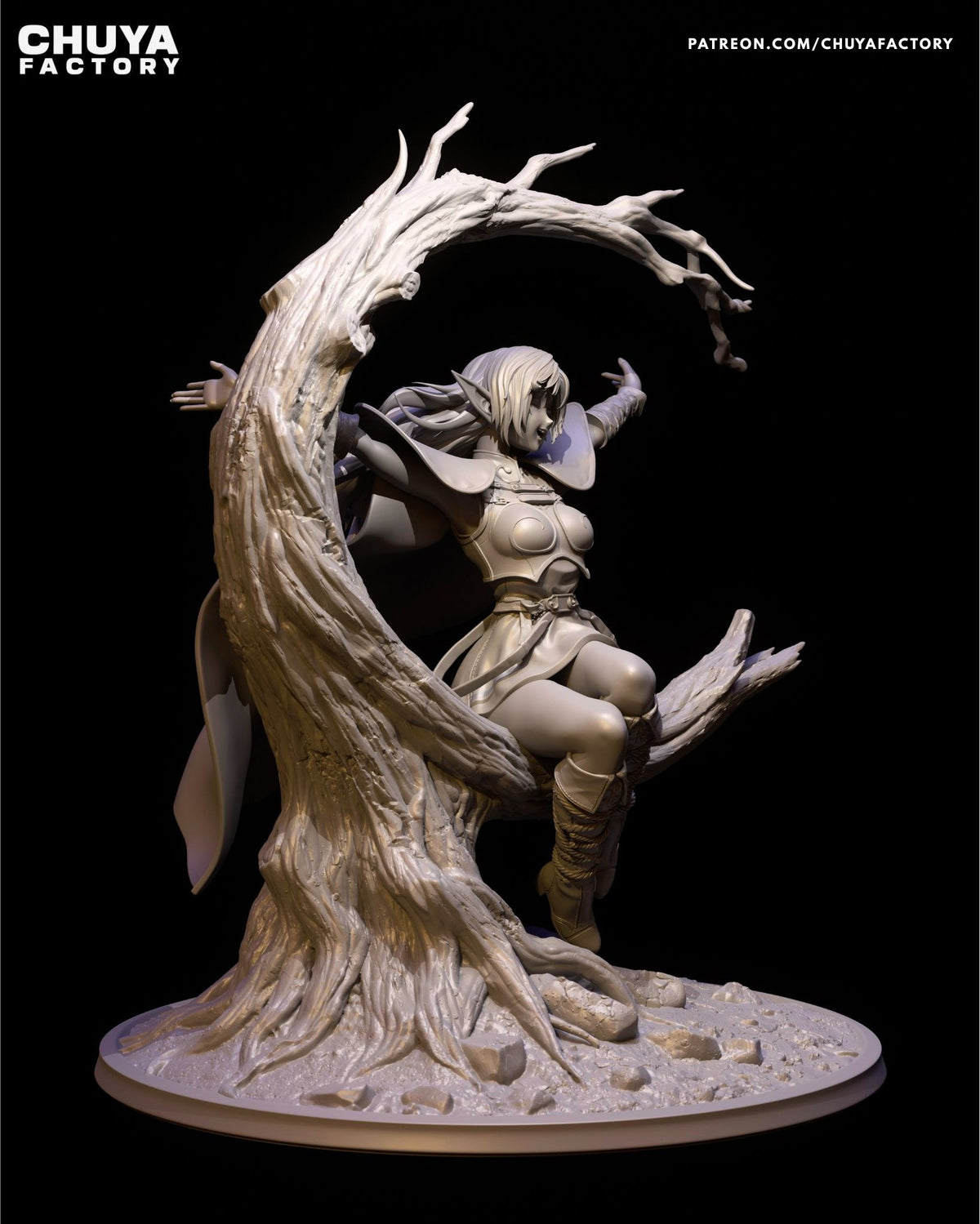 Deedlit resin figure