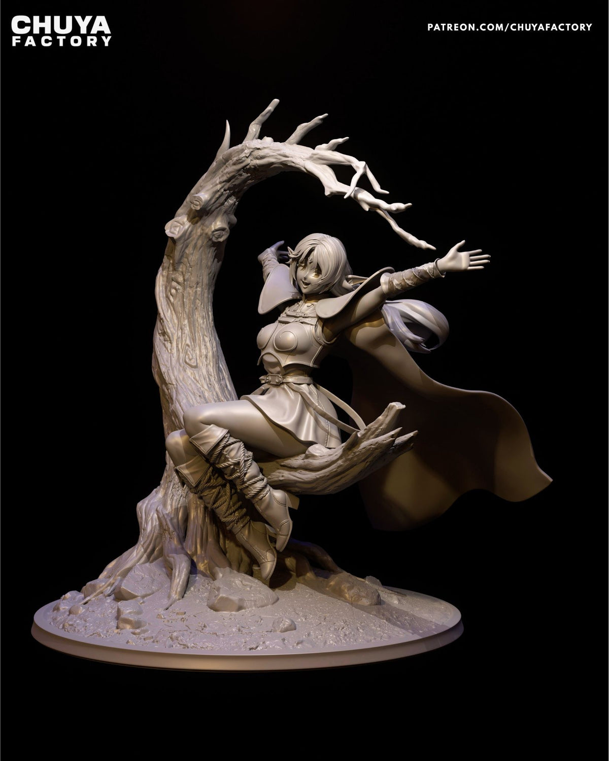 Deedlit resin figure