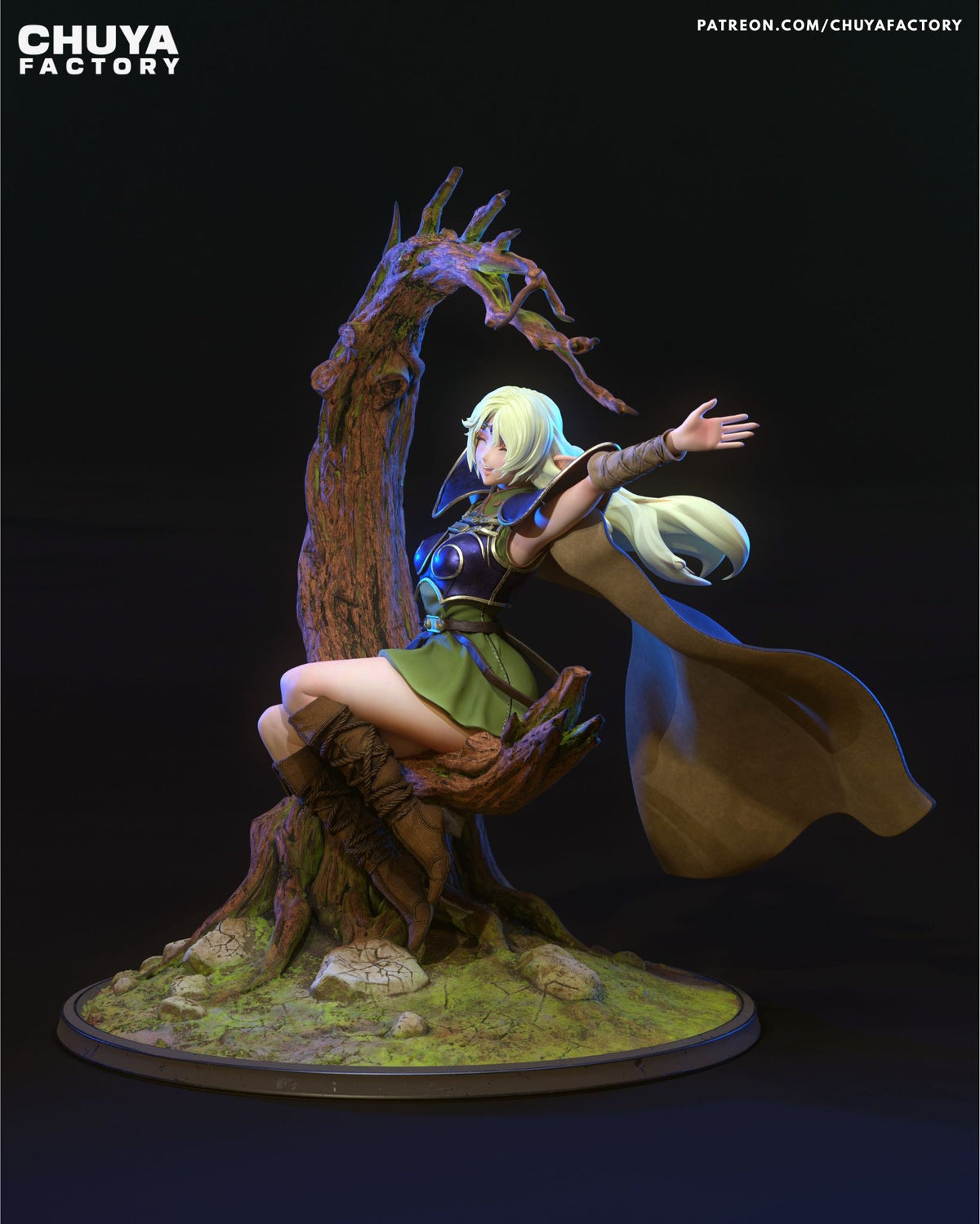 Deedlit resin figure
