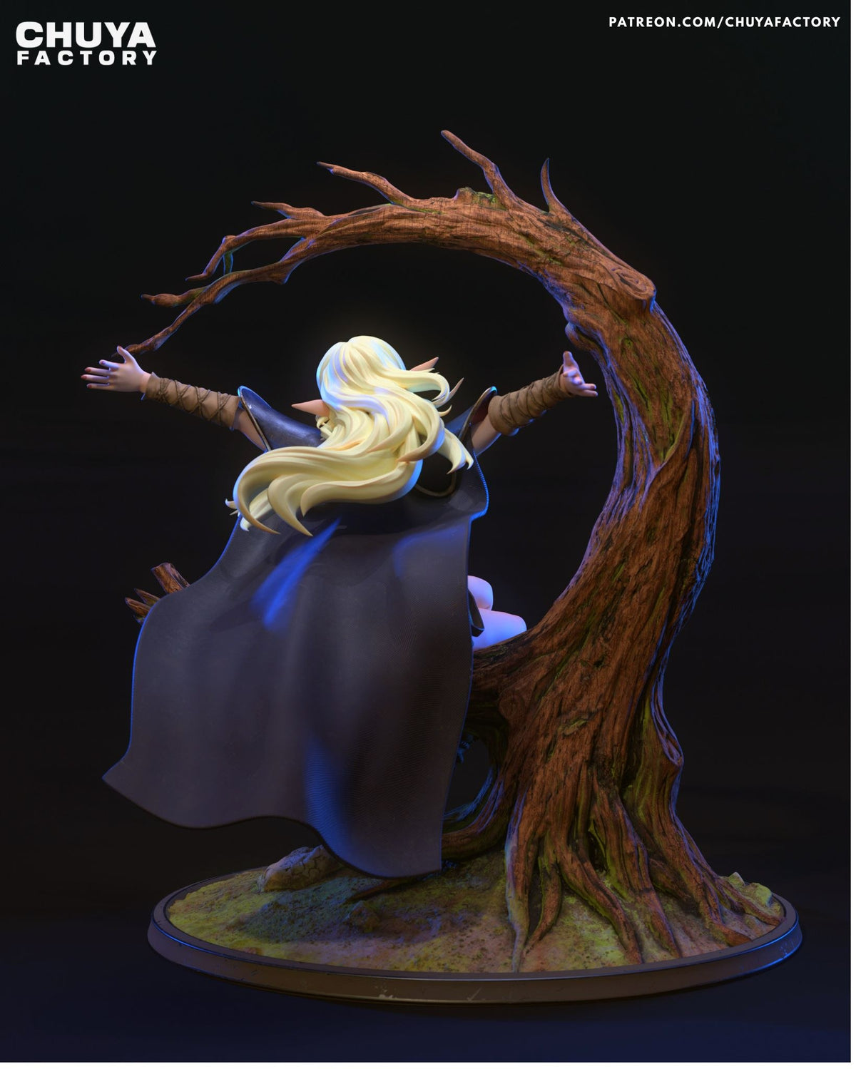 Deedlit resin figure