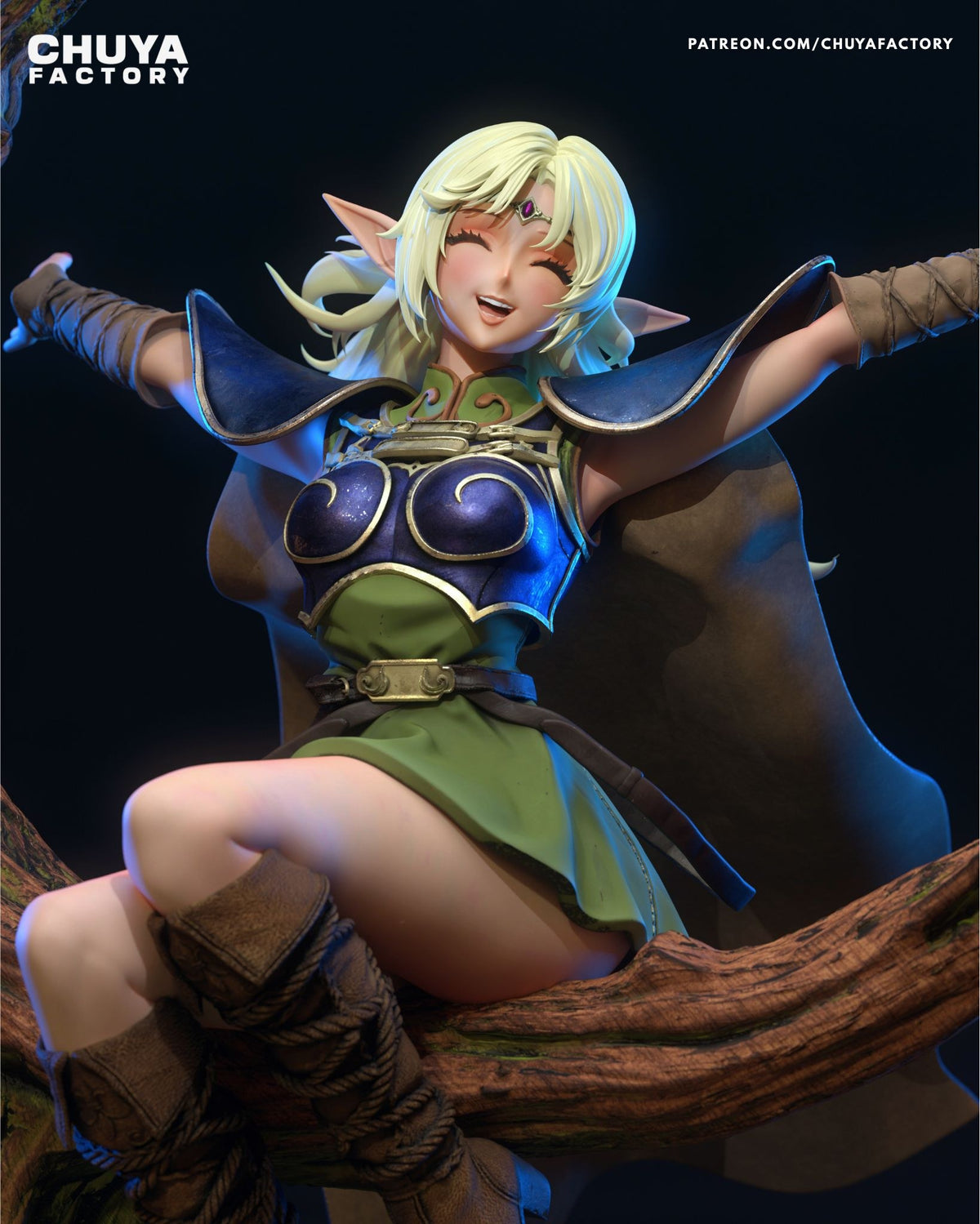 Deedlit resin figure