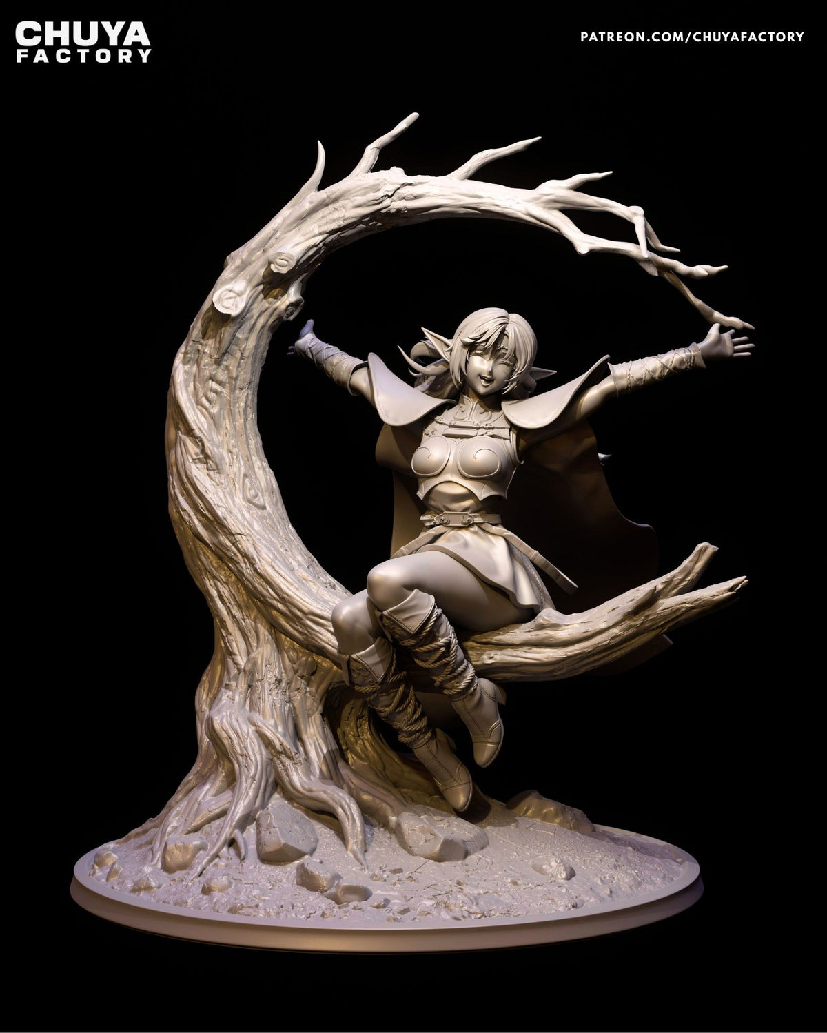 Deedlit resin figure