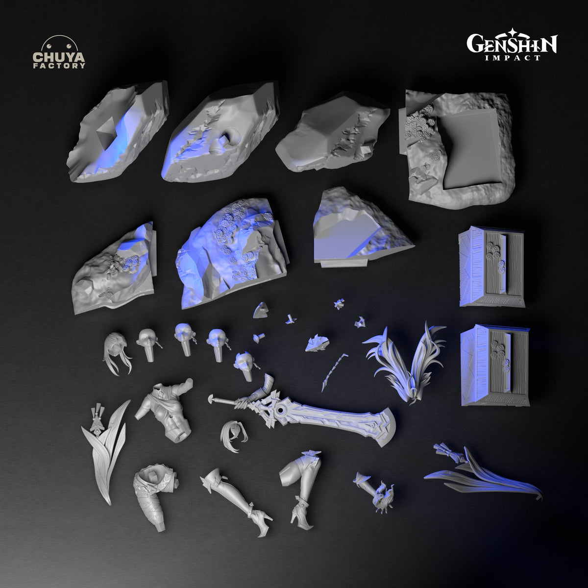 Dehya resin figure