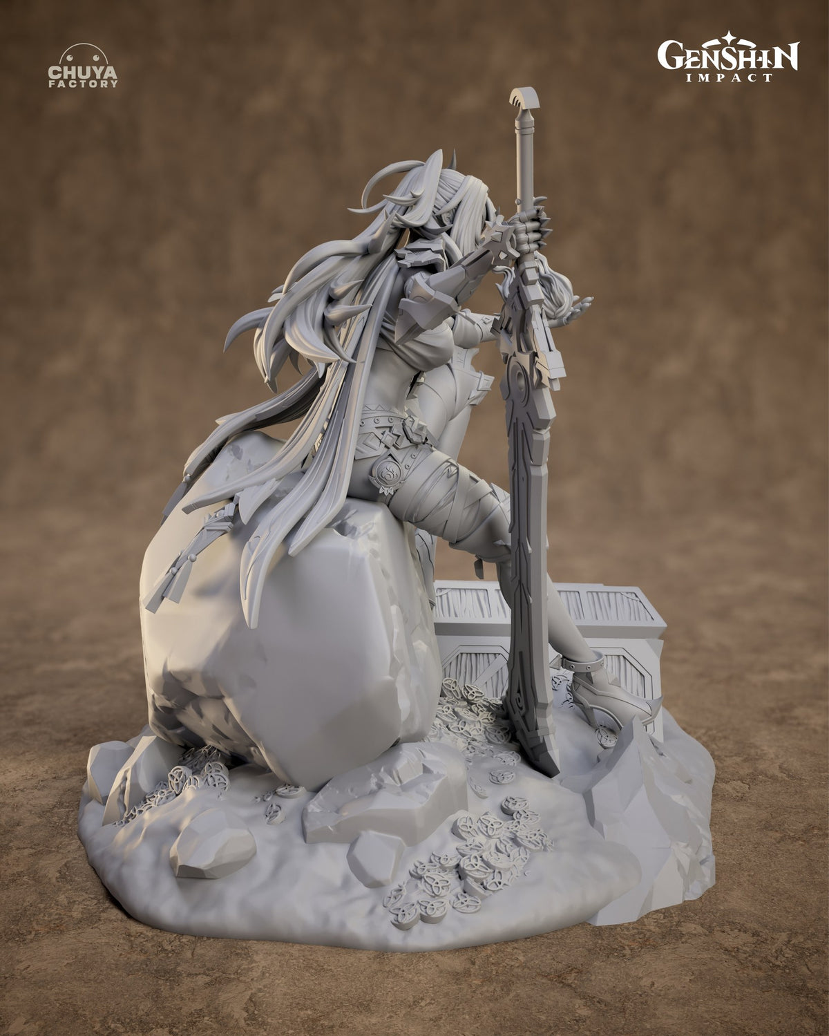 Dehya resin figure