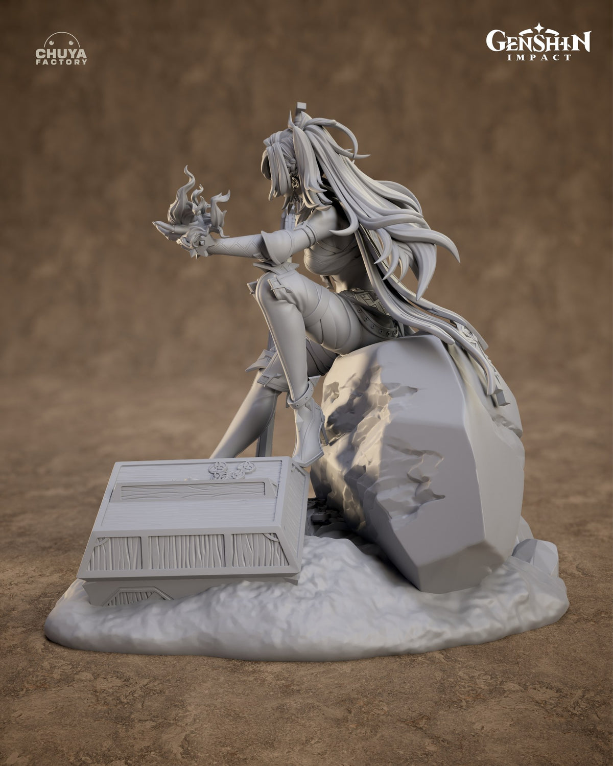 Dehya resin figure