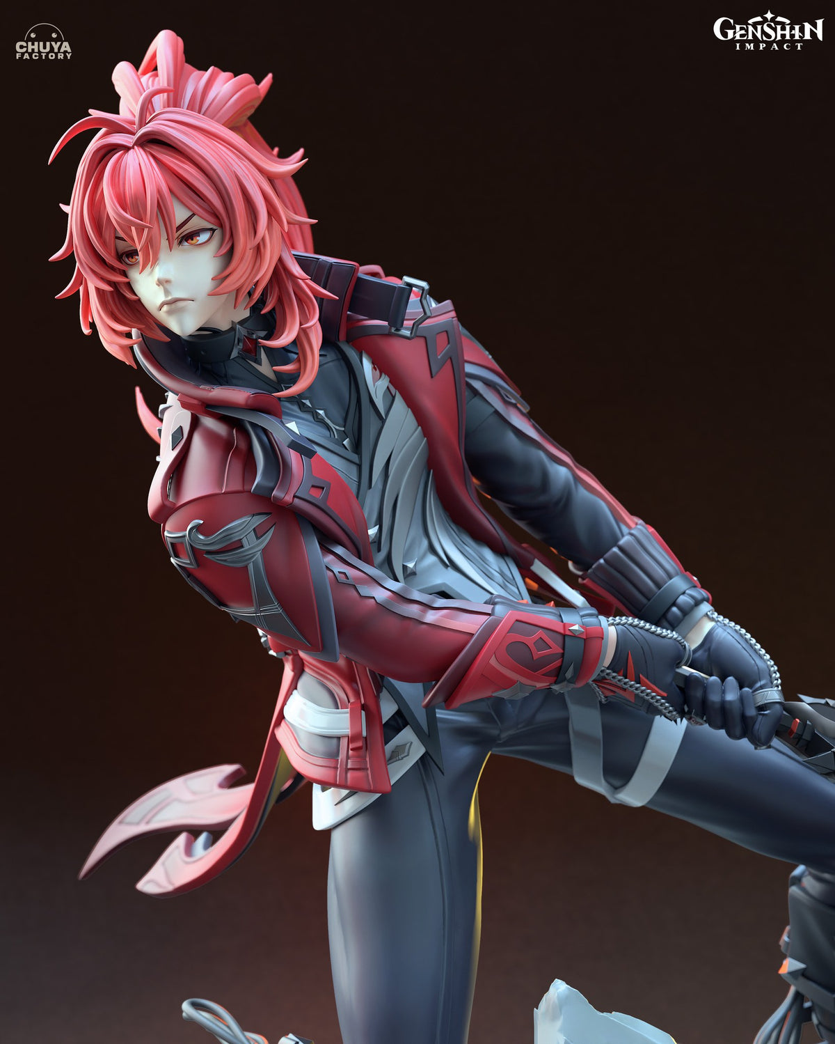 Diluc resin figure
