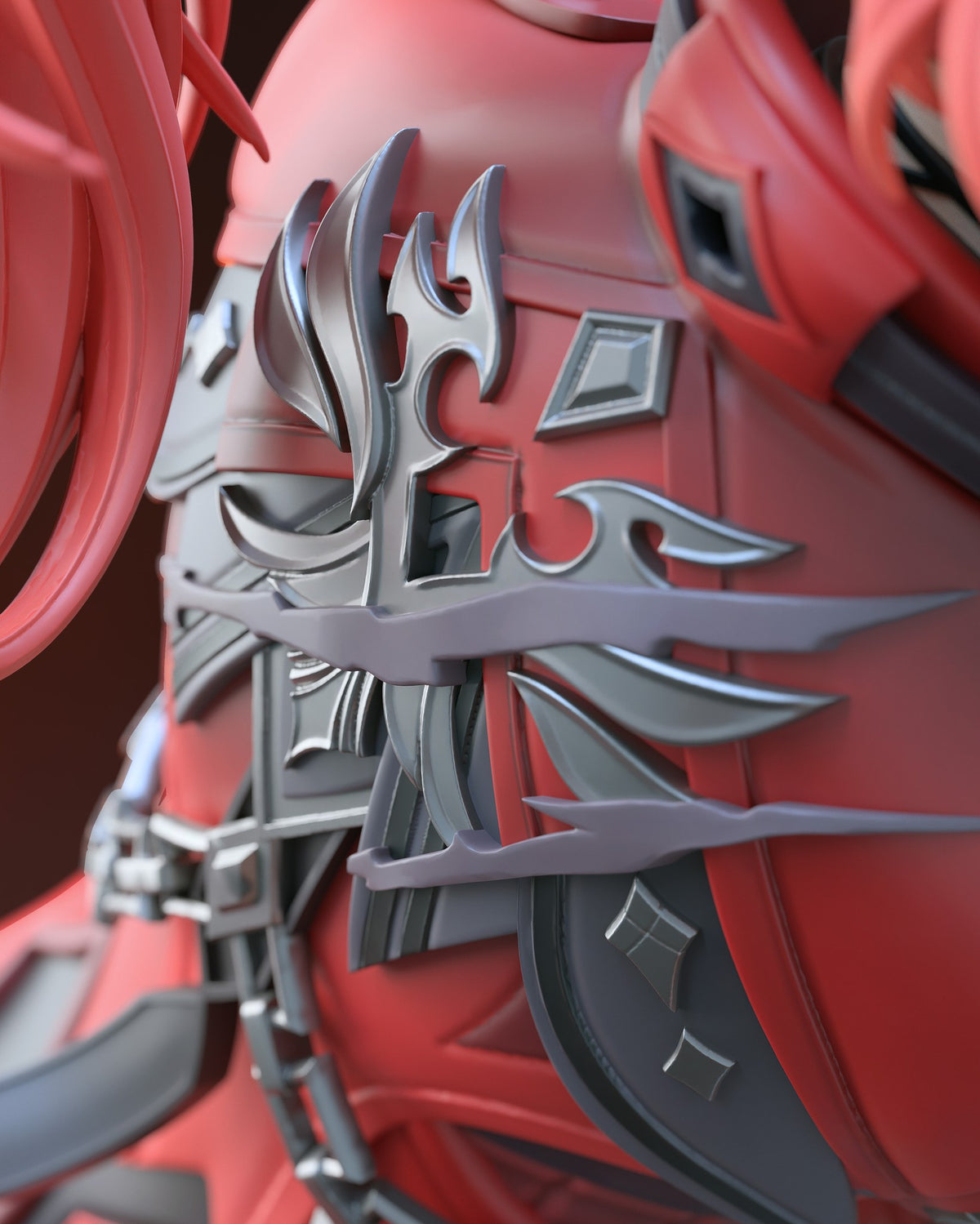 Diluc resin figure
