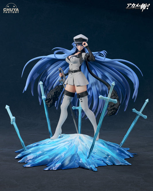 Esdeath resin figure