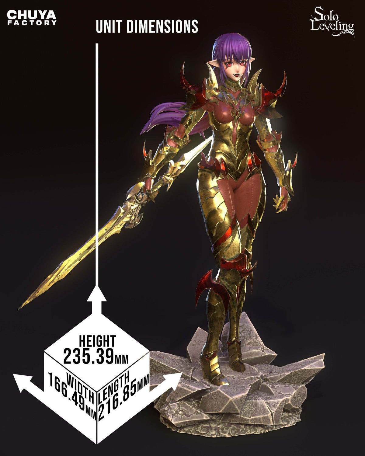 Esil resin figure