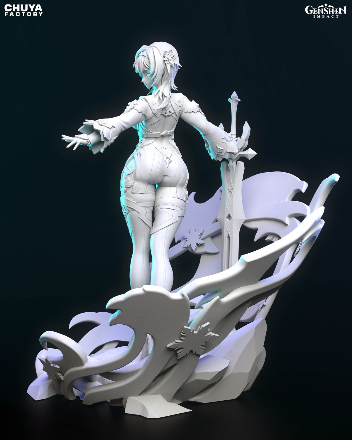 Eula resin figure