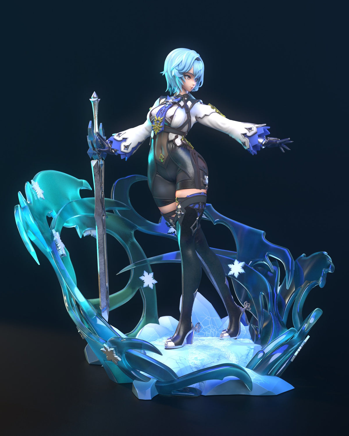 Eula resin figure