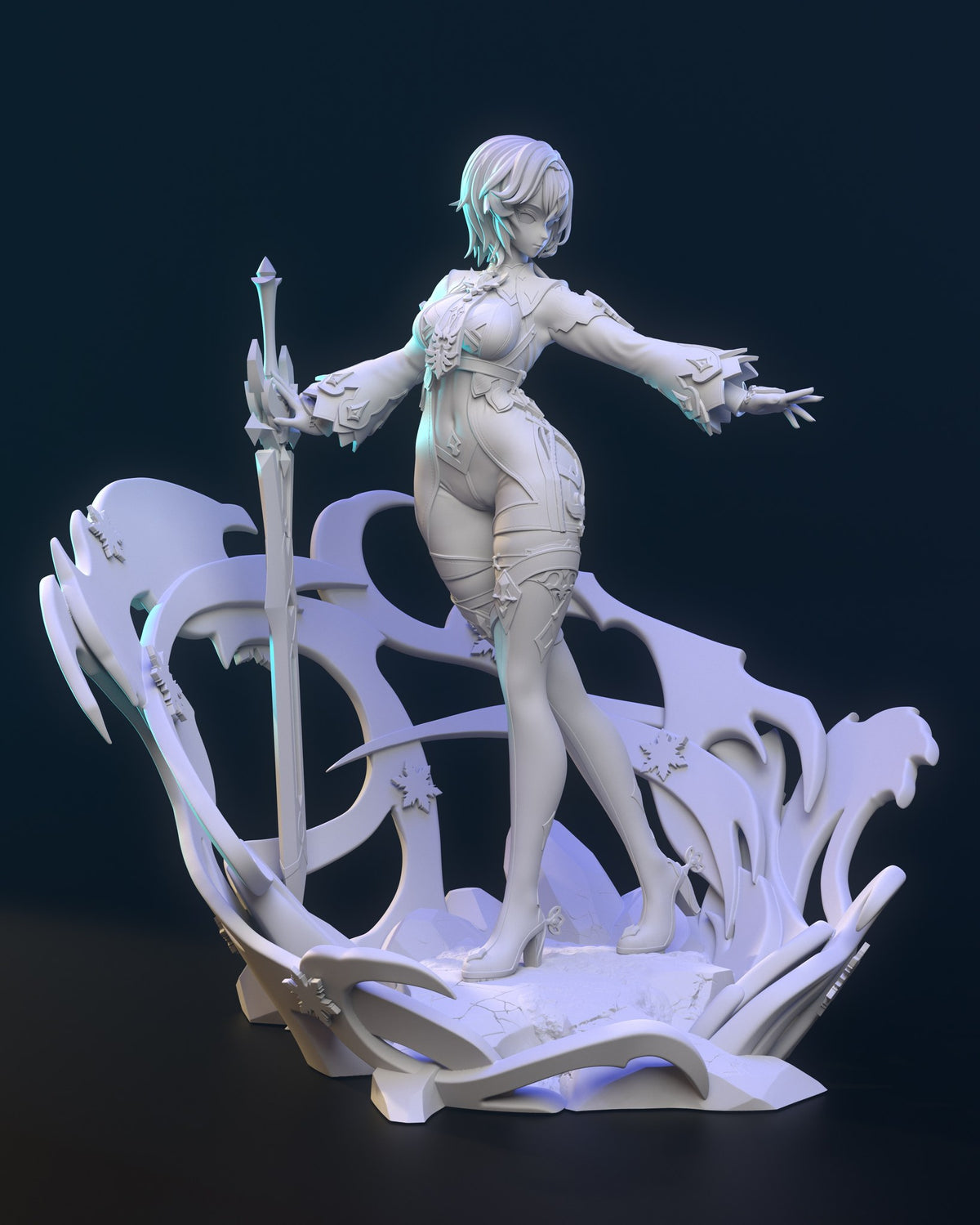 Eula resin figure