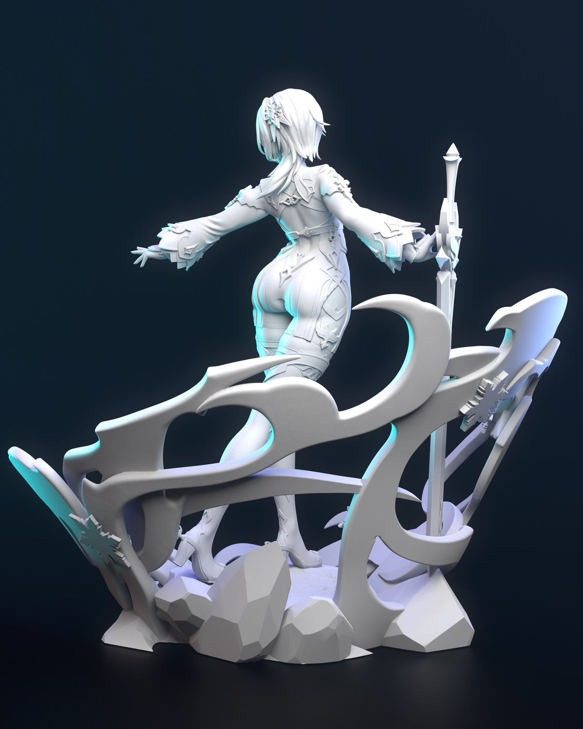Eula resin figure