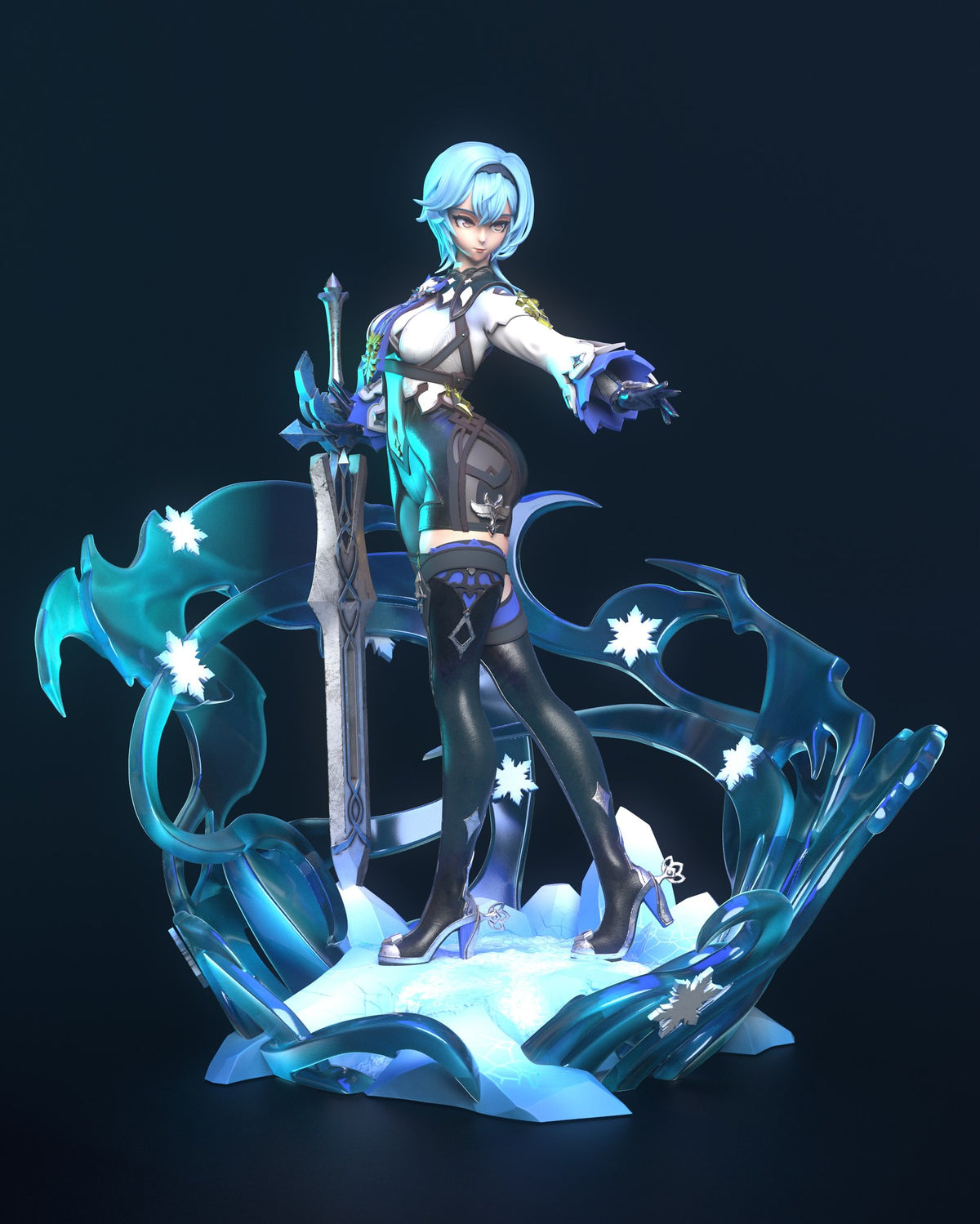 Eula resin figure