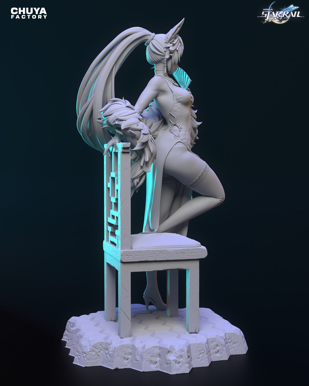 Feixiao resin figure