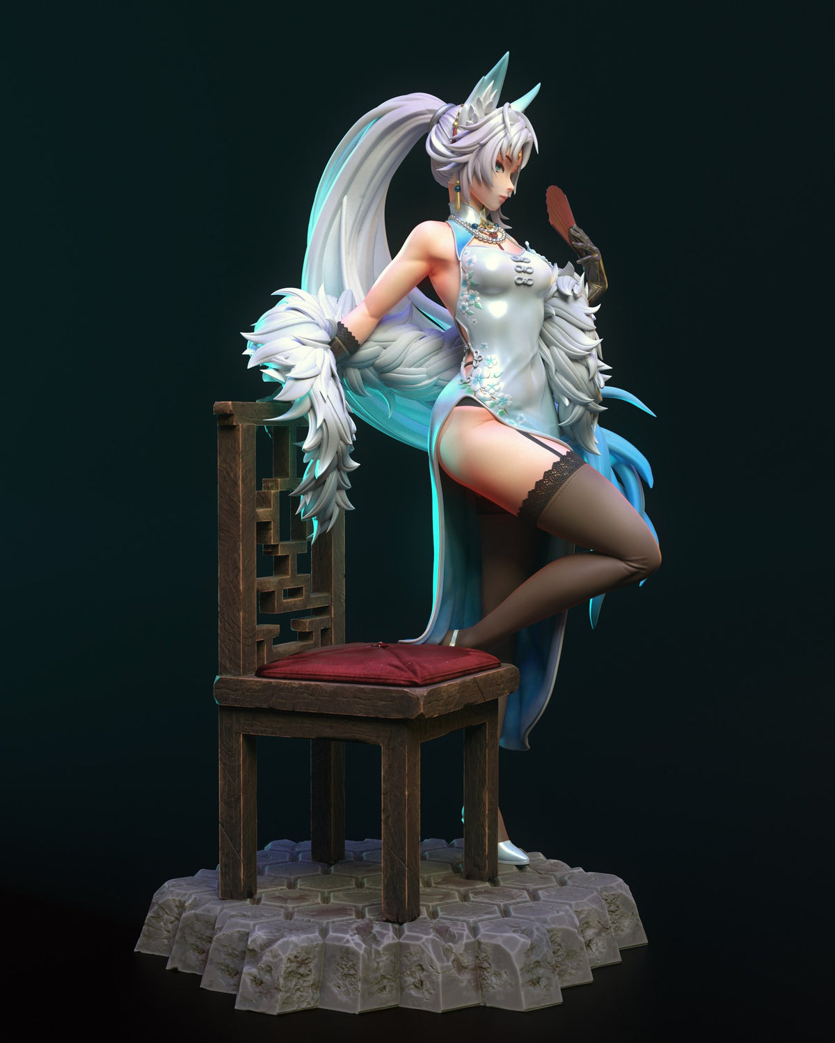 Feixiao resin figure