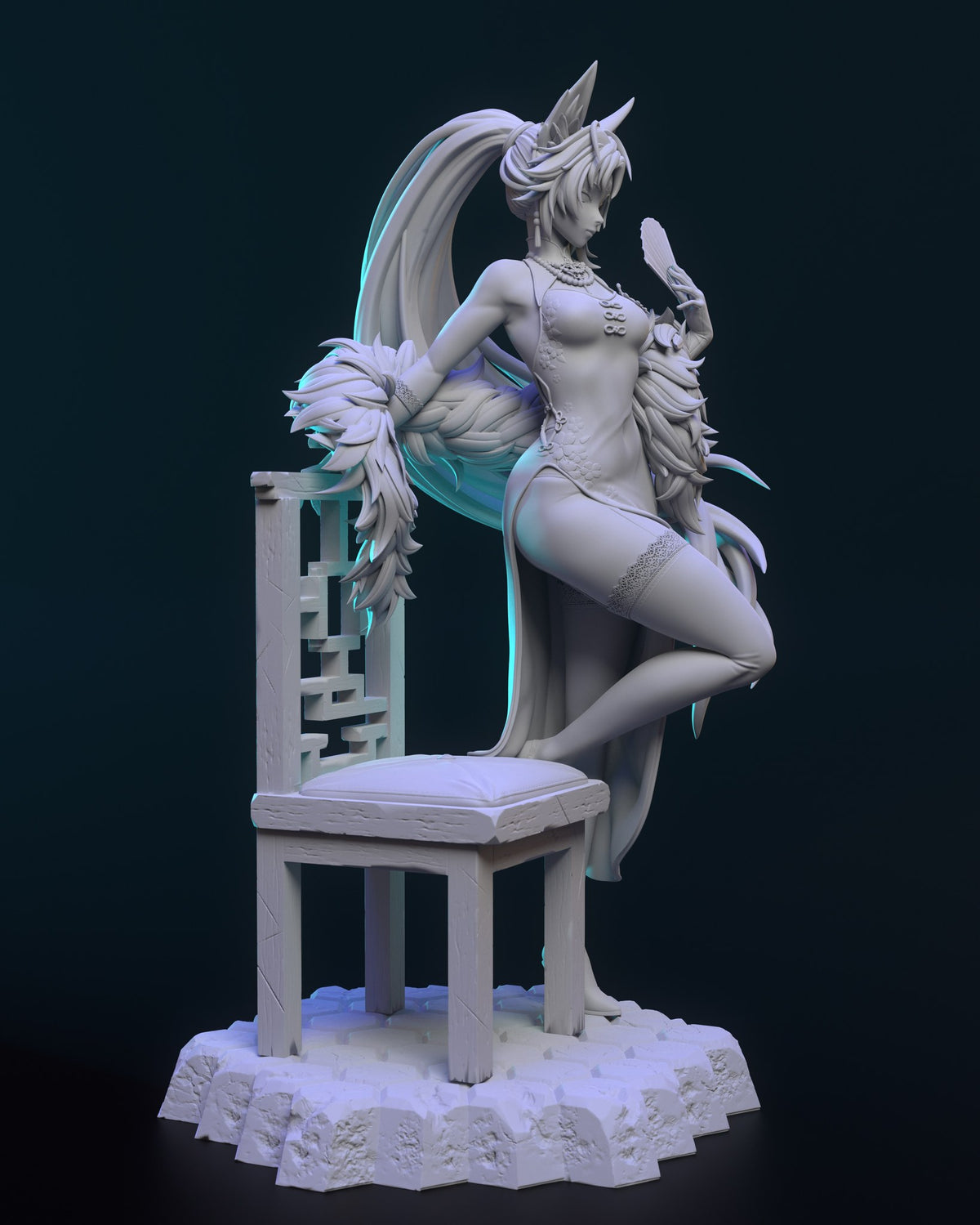 Feixiao resin figure